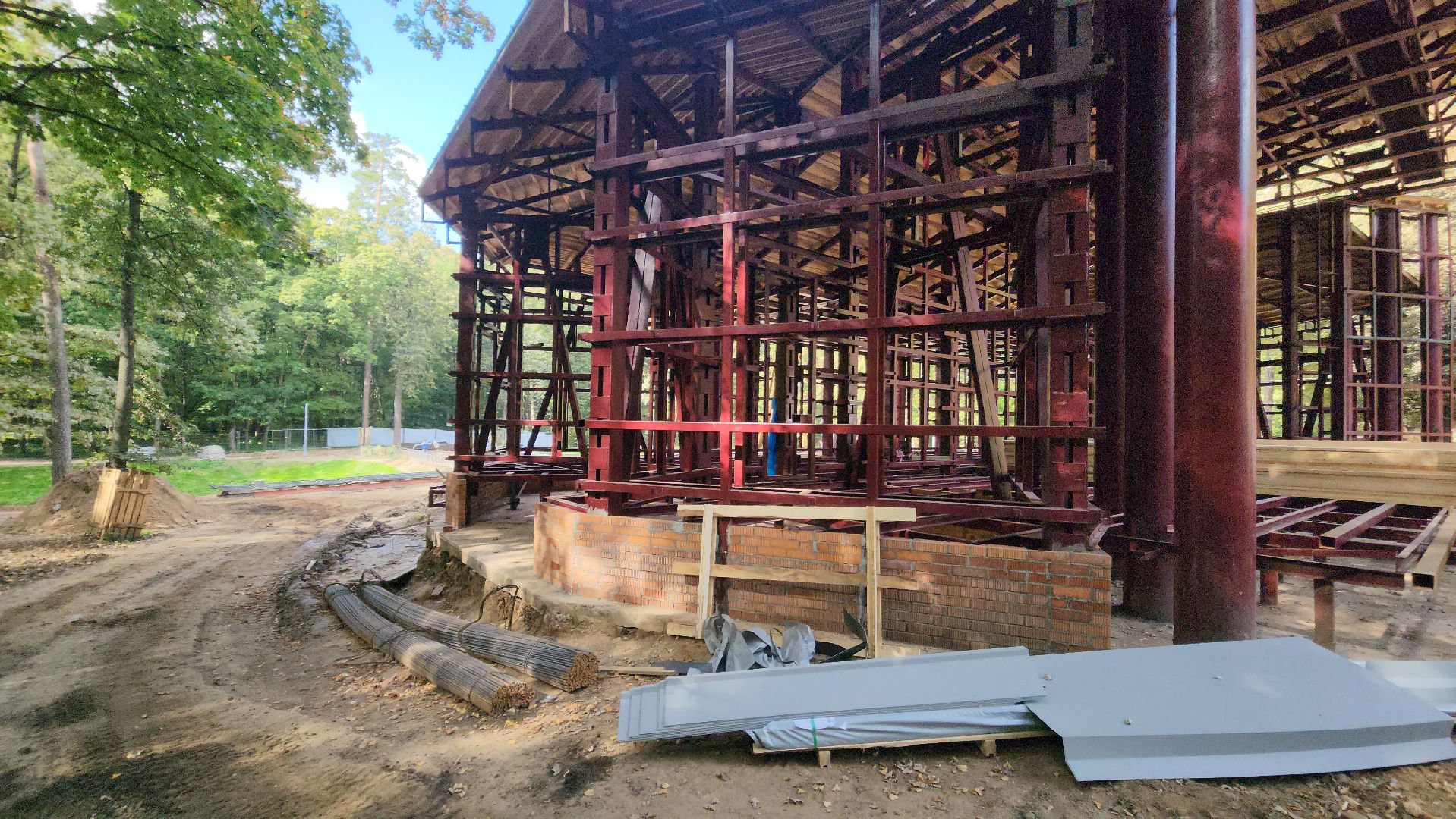 красногорск, городской парк, зеленый театр, реконструкция, день города,