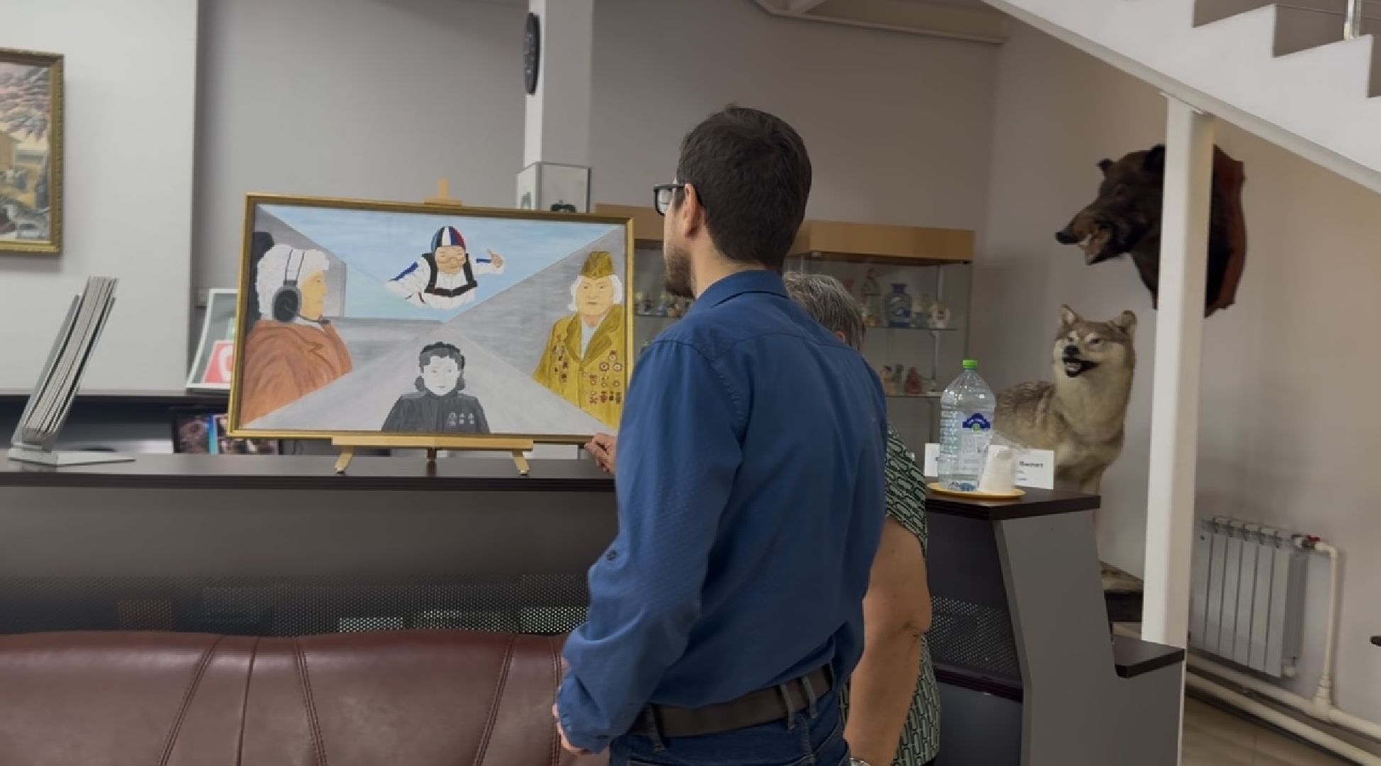 шаховская, железная бабушка, художникик, картины, выставка,