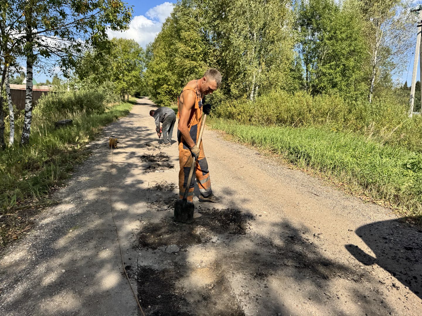 шаховская, ямочный ремон, ямочный ремонт дорог,