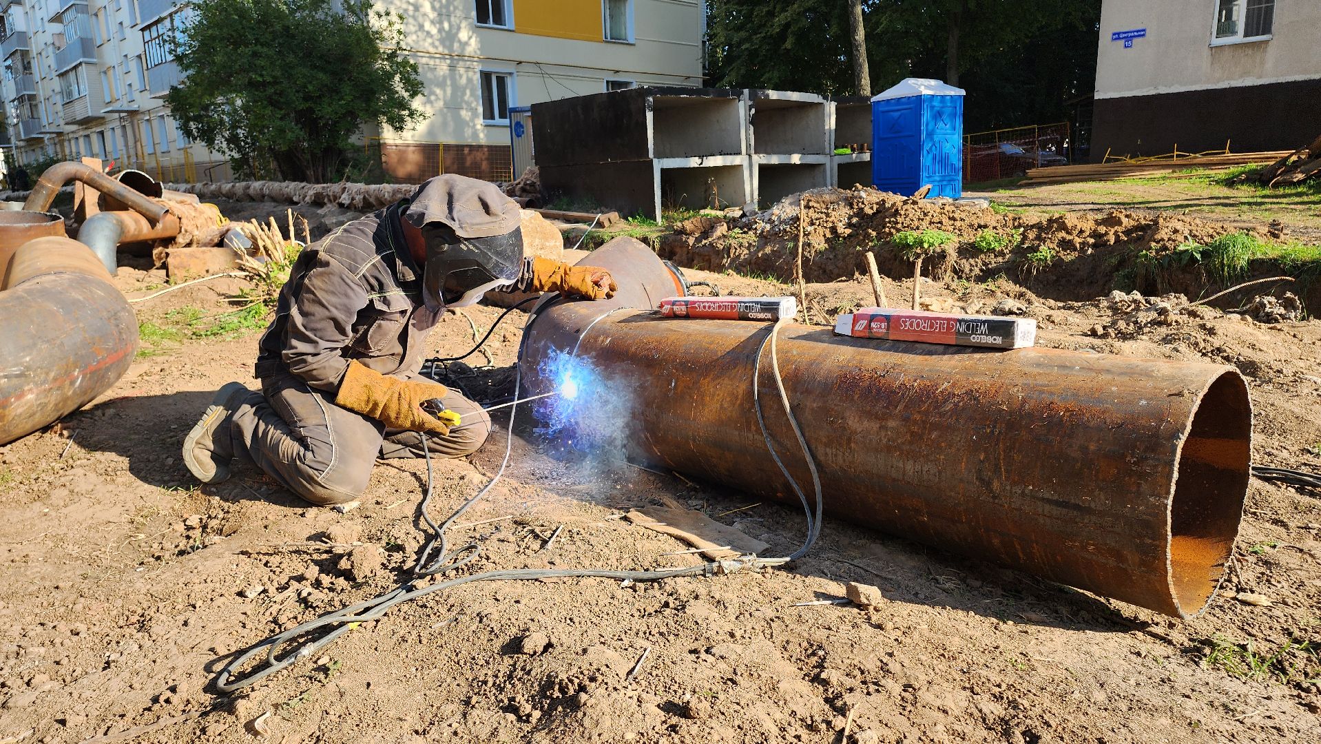 кашира, капитальный ремонт, теплоснабжение, отопление, горячая вода, губернаторская программа, замена труб,