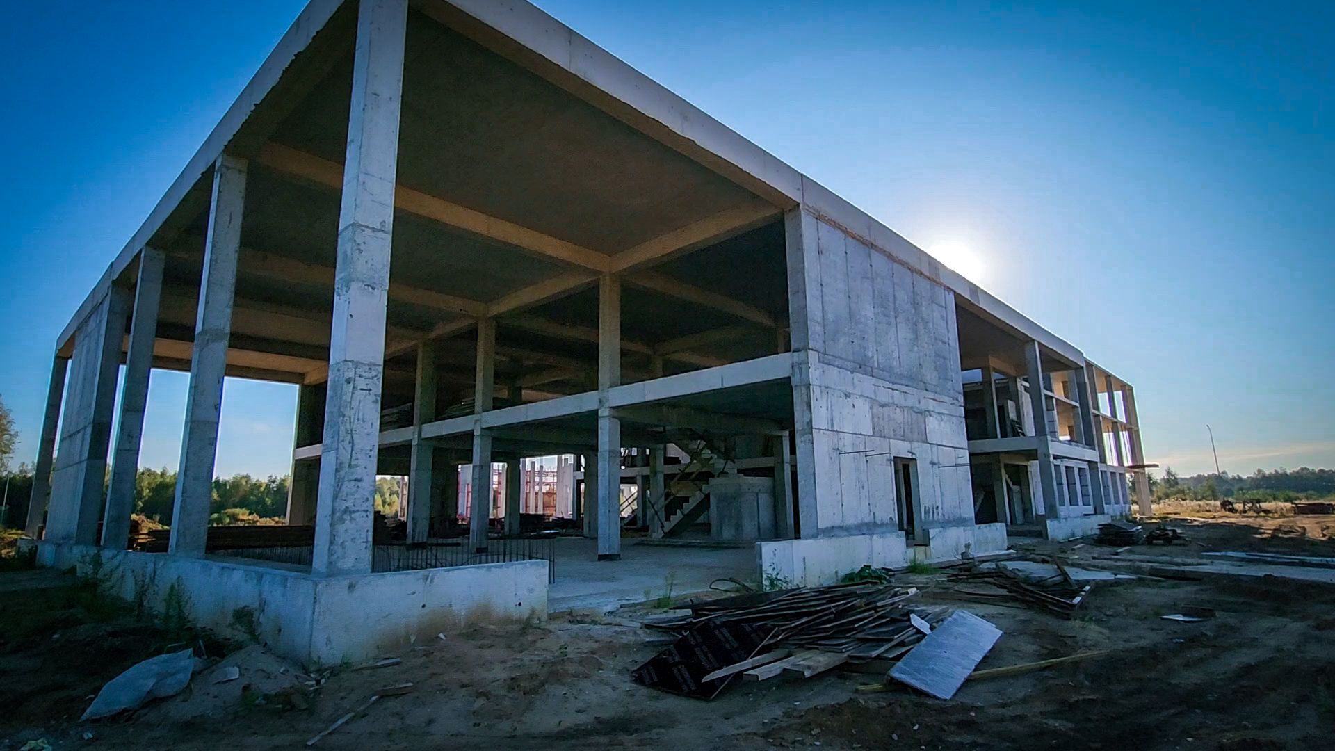 бронницы, строительство административно-бытового центра , обслуживание грузовых автомобилей в бронницах,