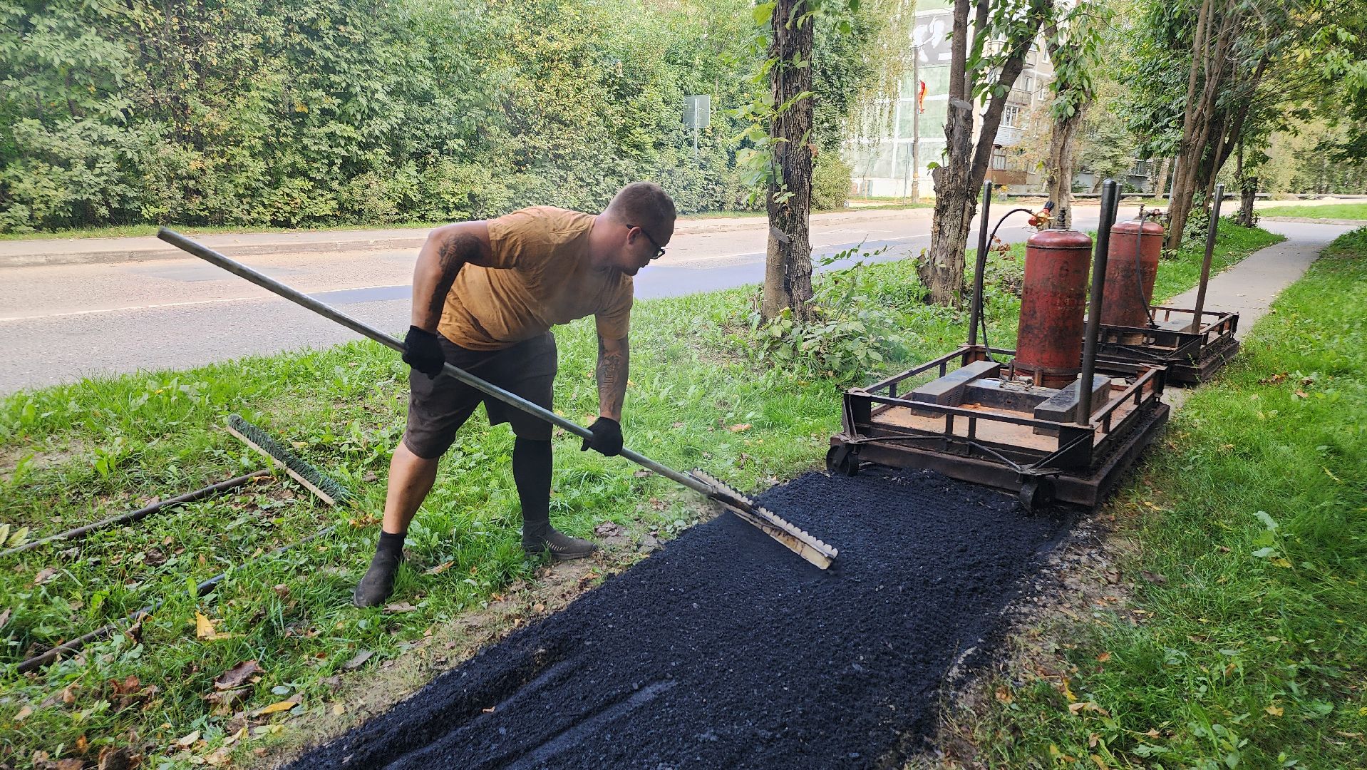 волоколамск, сычево, благоустройство,