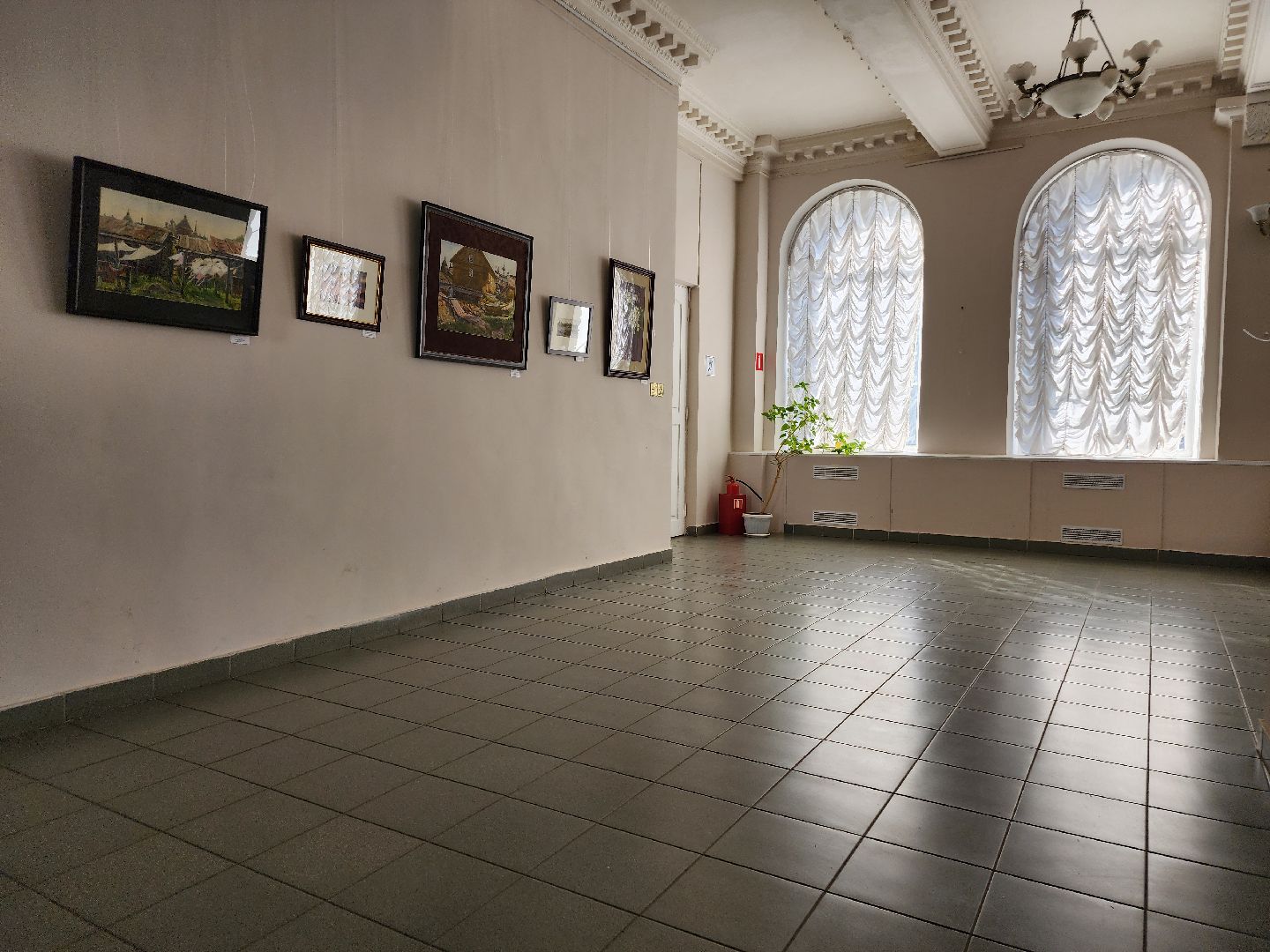 фрязино, художественная выставка, акварель,  художник, открытие выставки,