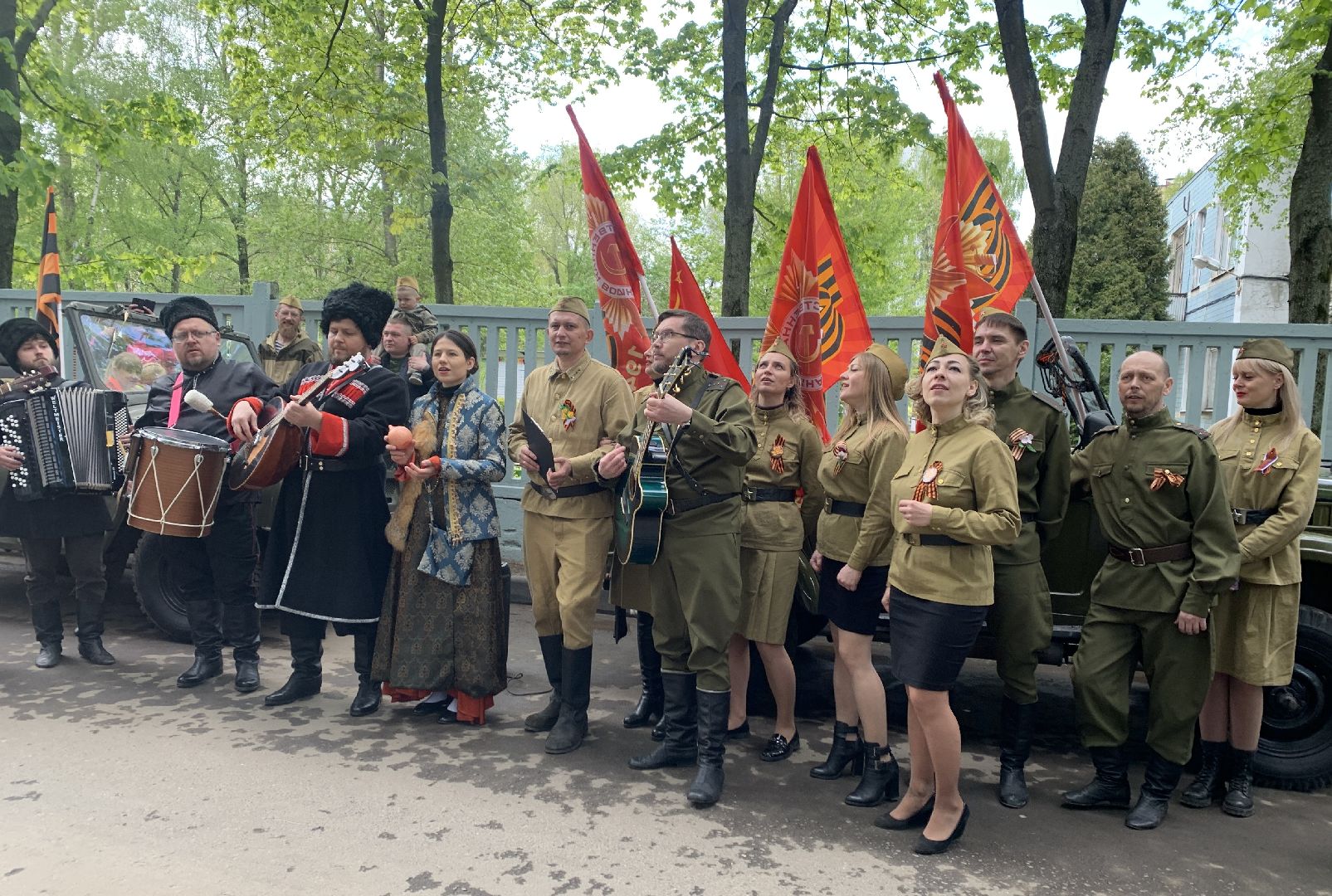 Балашиха, Подмосковье, День Победы, ветераны, Игорь Брынцалов, Сергей Юров