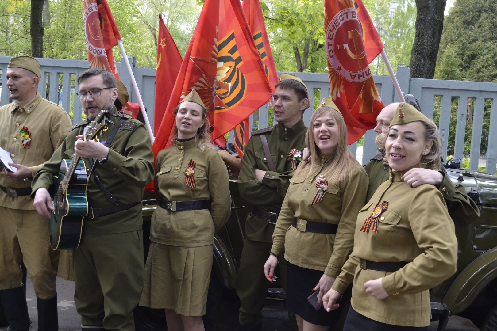 Балашиха, Подмосковье, День Победы, ветераны, Игорь Брынцалов, Сергей Юров