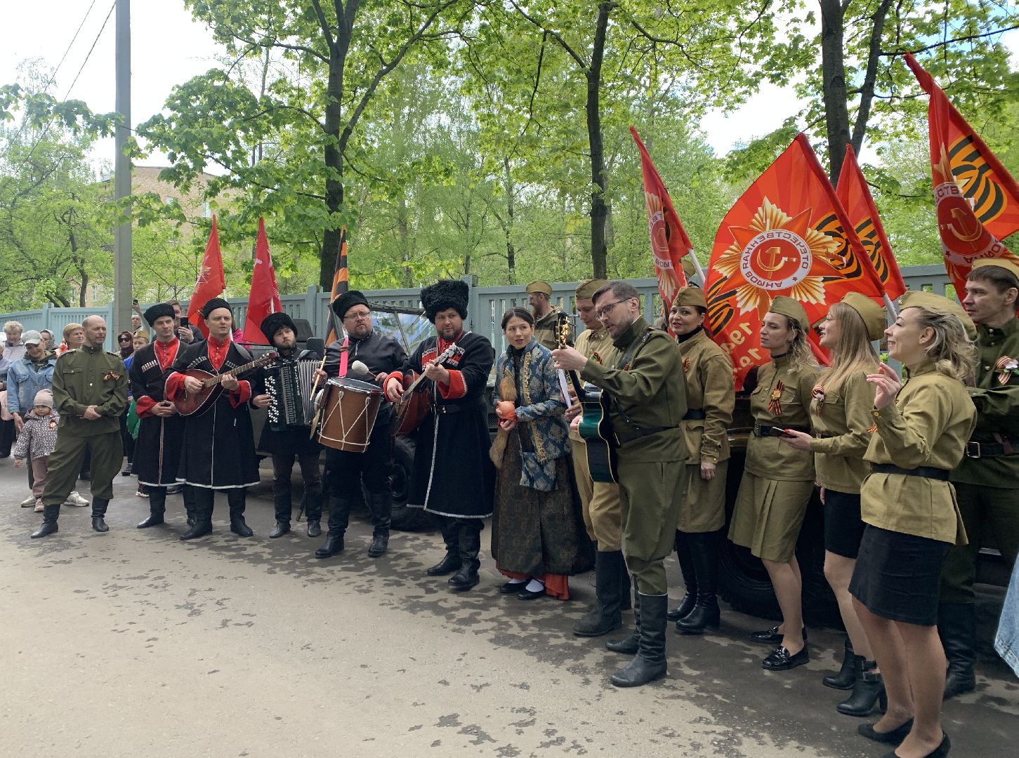 Балашиха, Подмосковье, День Победы, ветераны, Игорь Брынцалов, Сергей Юров