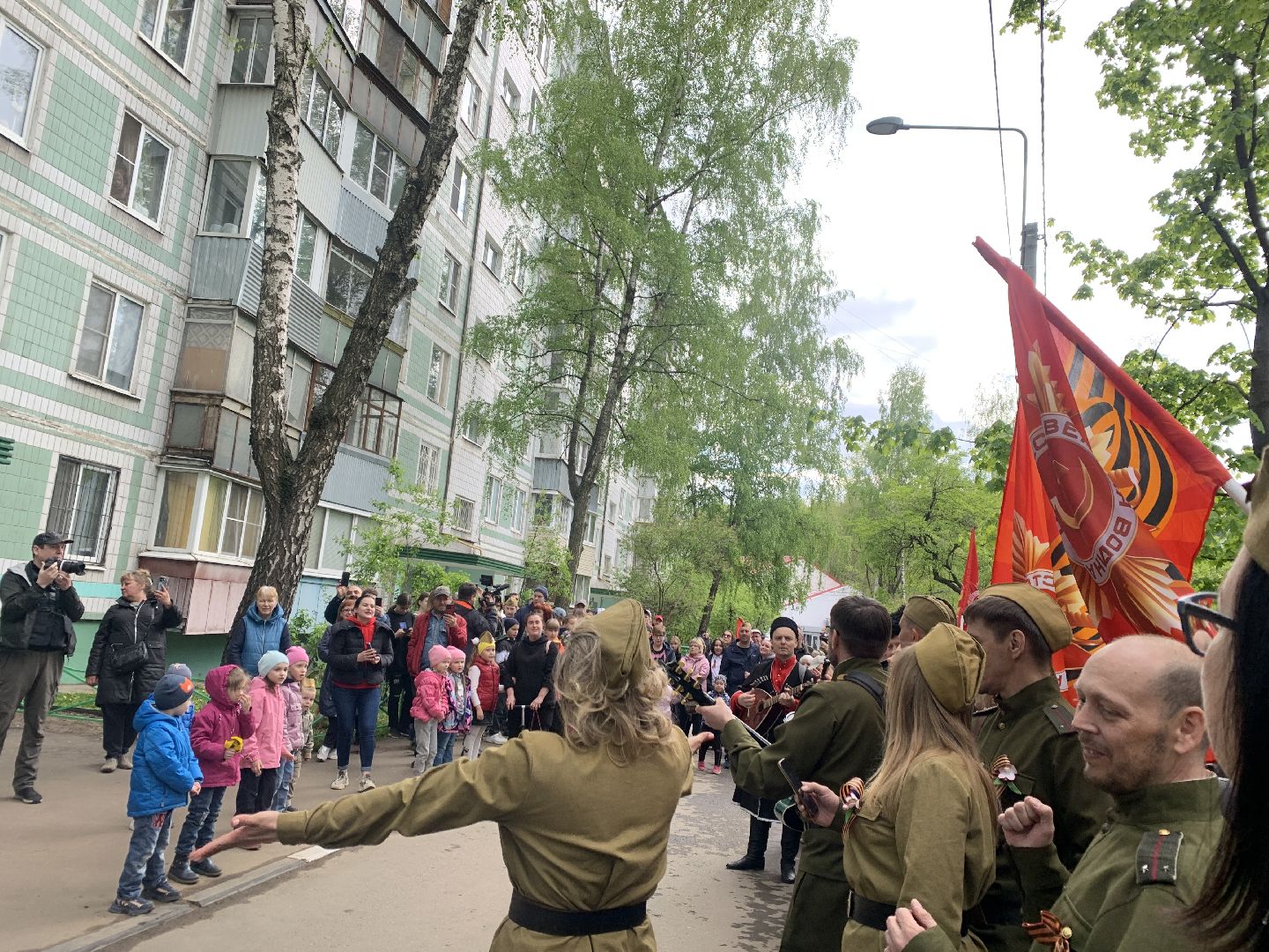 Балашиха, Подмосковье, День Победы, ветераны, Игорь Брынцалов, Сергей Юров