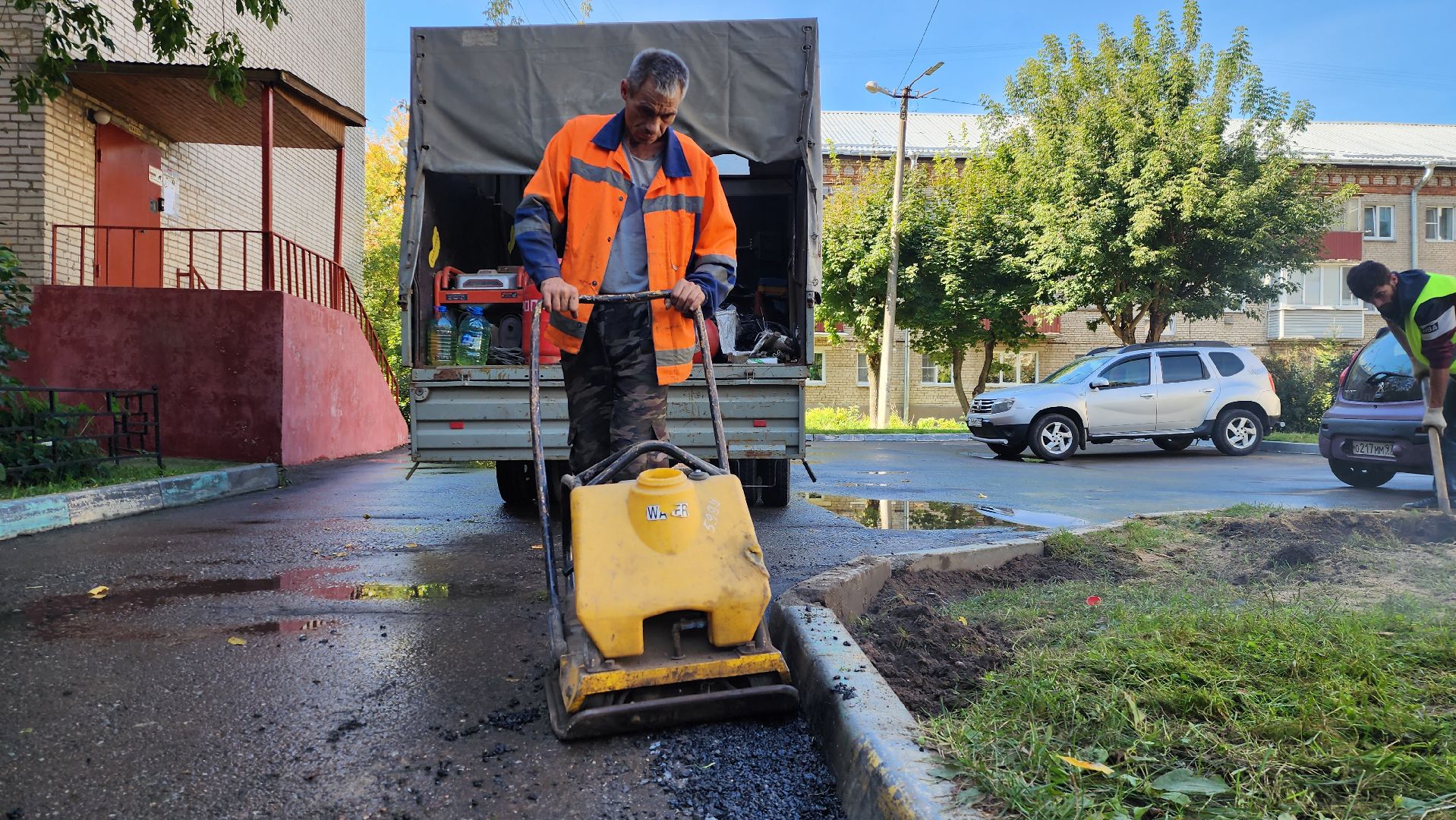 истра, благоустройство, ремонт двора,