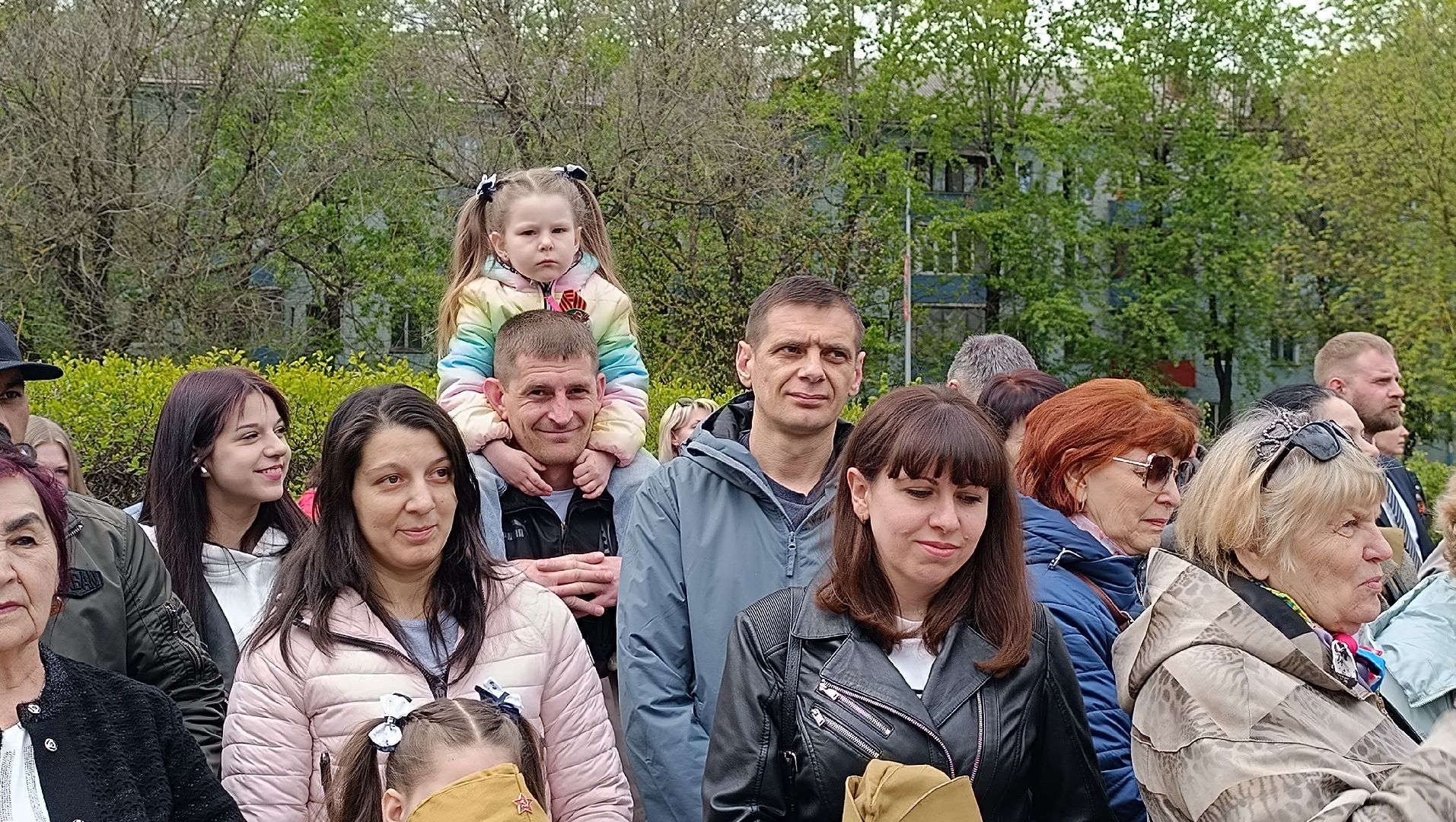 Лобня, Бессмертный полк, портрет, День Победы