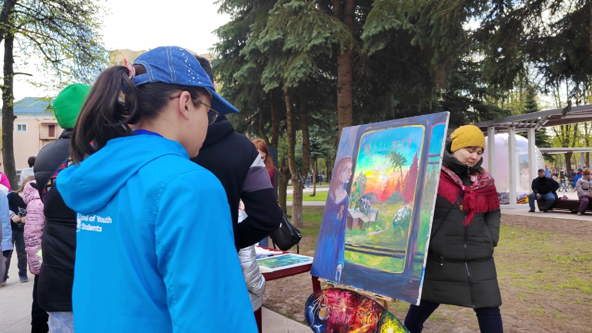 Пушкино, 9 мая, День Победы, мы помним, творчество, парки Подмосковья