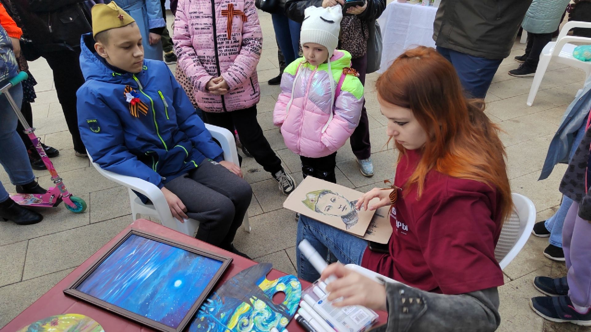 Пушкино, 9 мая, День Победы, мы помним, творчество, парки Подмосковья