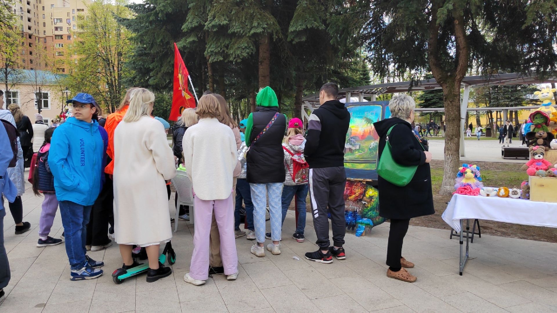 Пушкино, 9 мая, День Победы, мы помним, творчество, парки Подмосковья