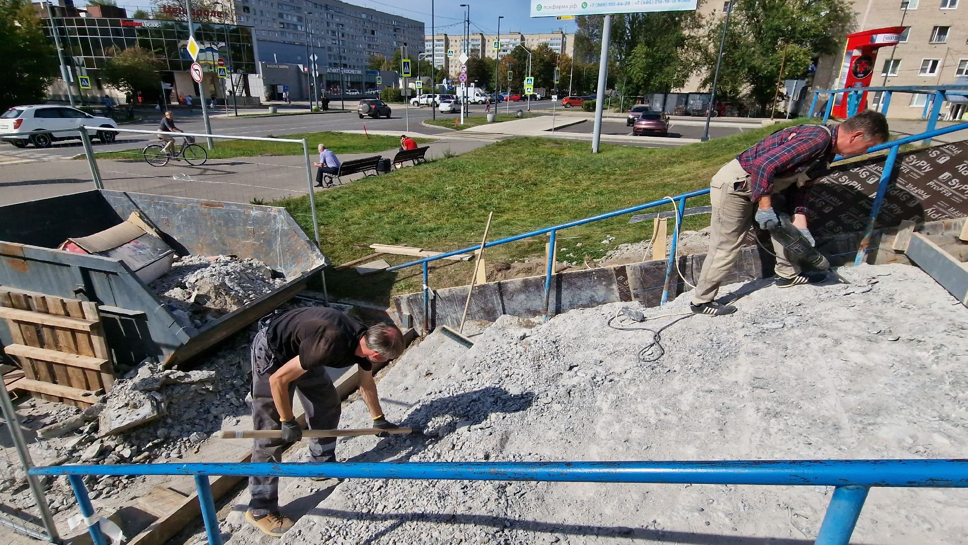 дубна, благоустройство, новаялестница,