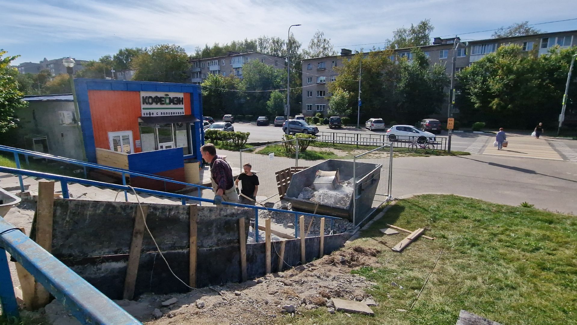дубна, благоустройство, новаялестница,