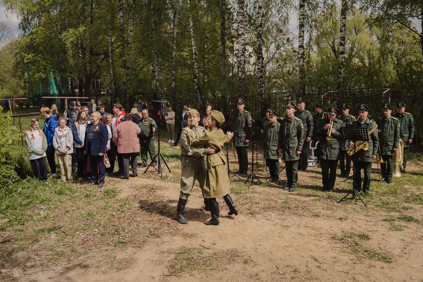 Можайск, Можайский городской округ, Подмосковье, День Победы, поздравление ветерана, фронтовая бригада, песни военных лет, 9 мая