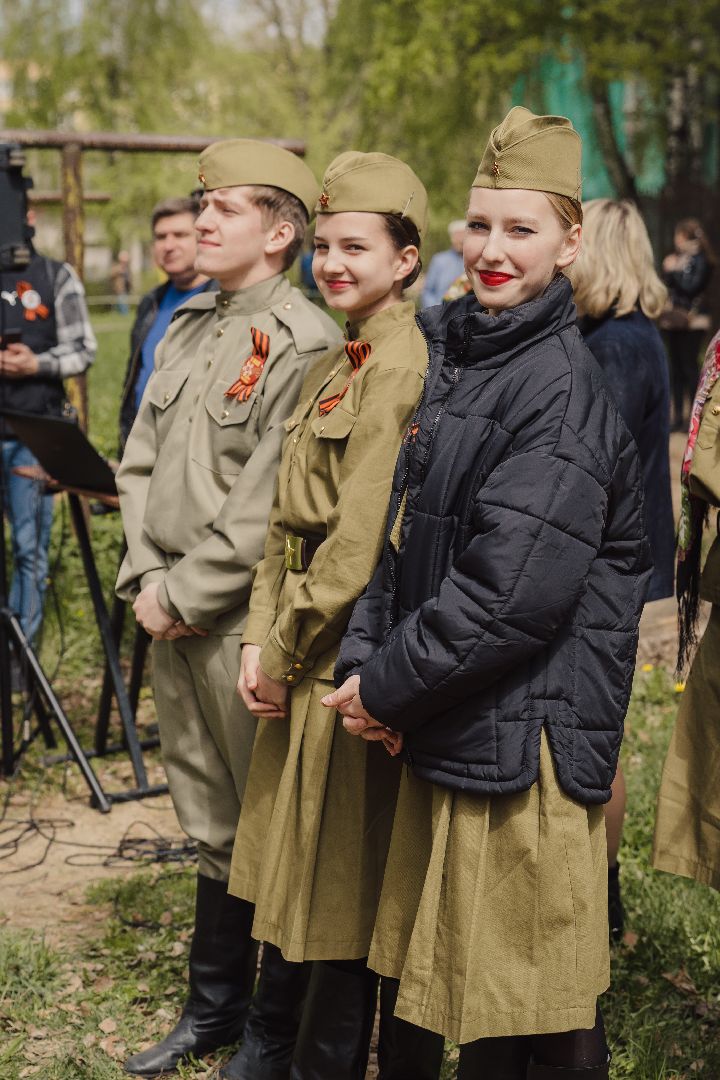 Можайск, Можайский городской округ, Подмосковье, День Победы, поздравление ветерана, фронтовая бригада, песни военных лет, 9 мая
