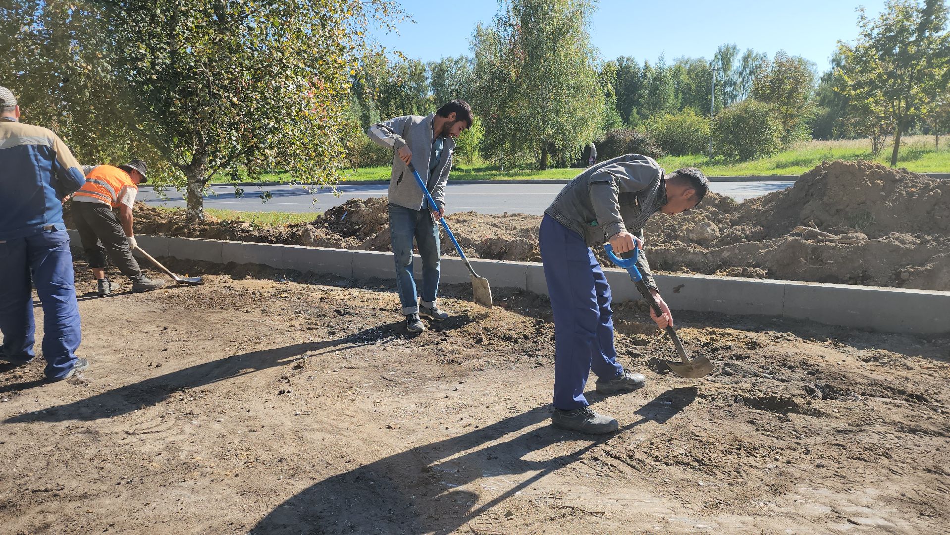 серпухов, подмосковье, благоустройство, улица новая,