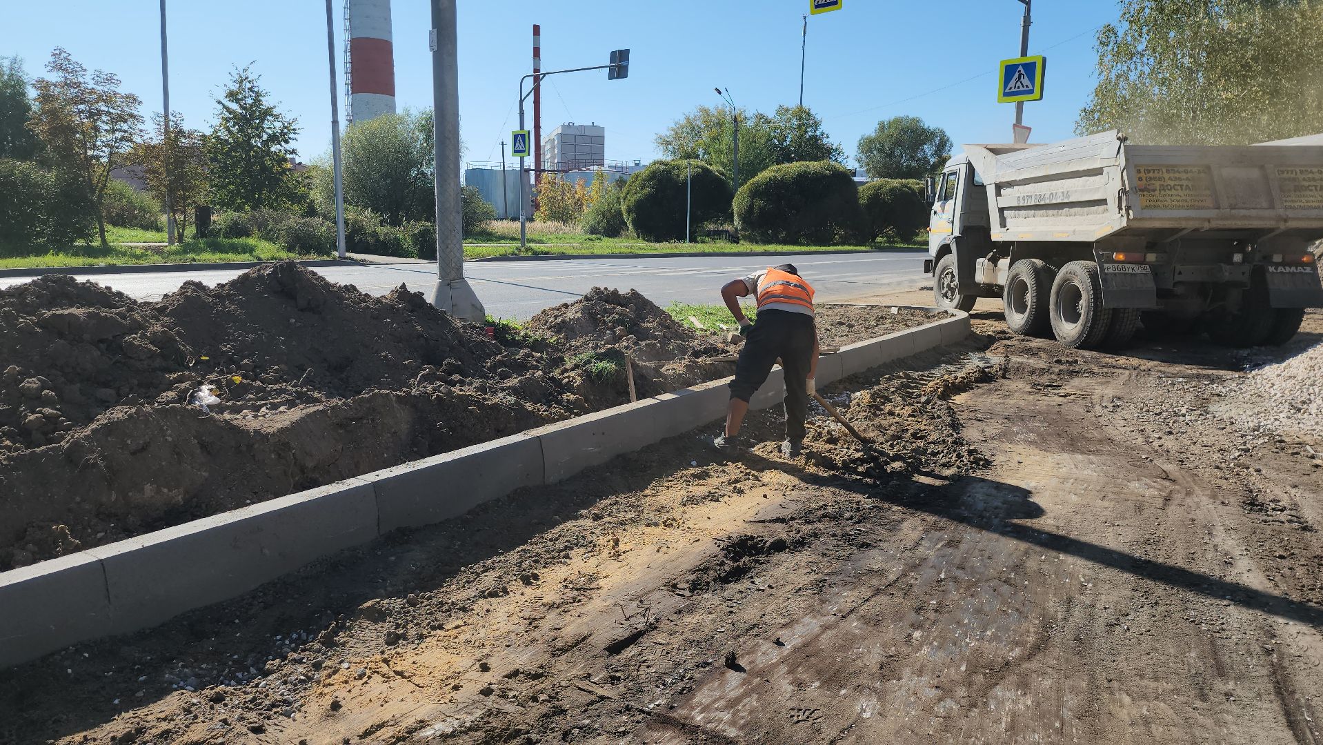 серпухов, подмосковье, благоустройство, улица новая,
