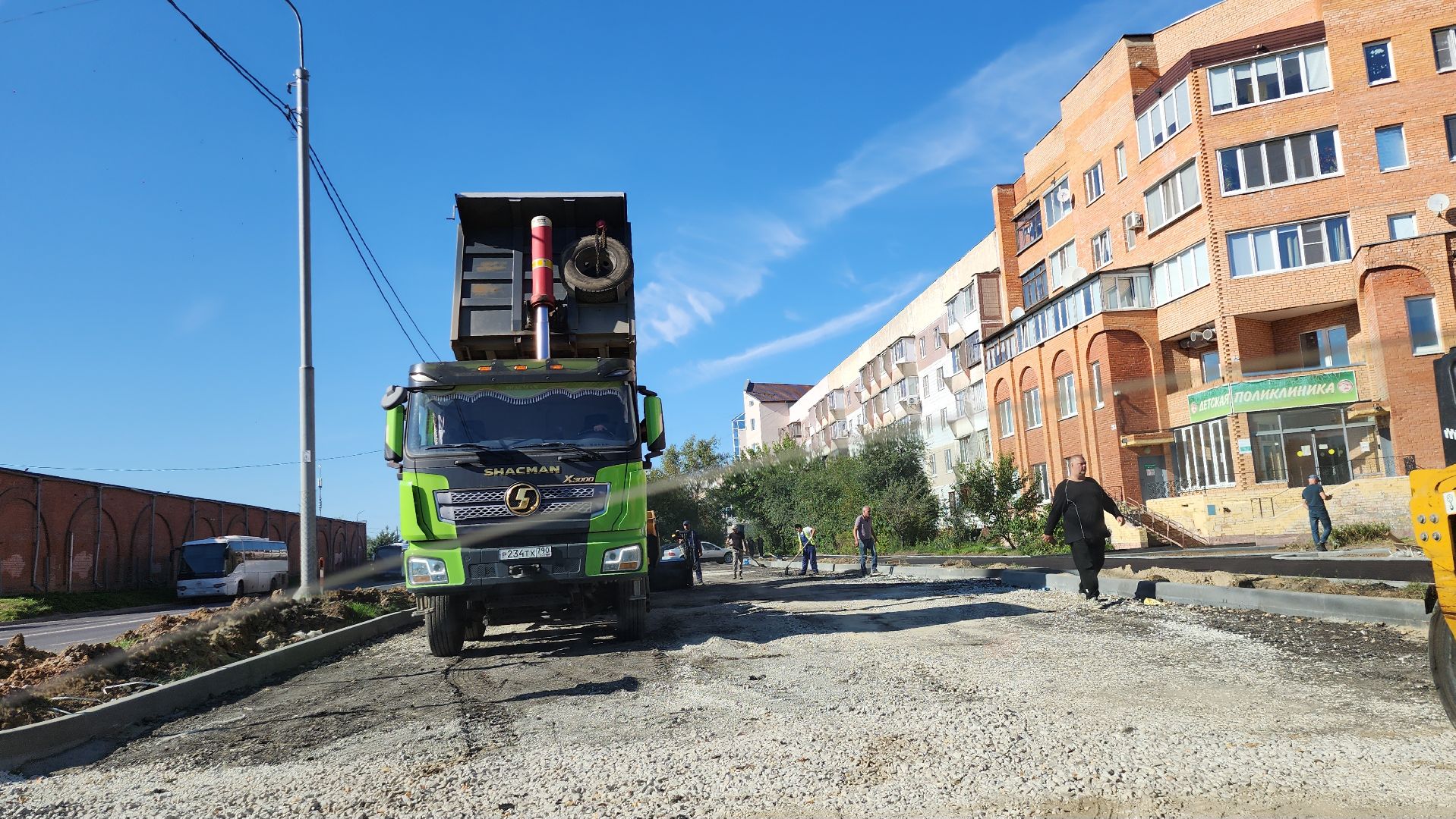 серпухов, подмосковье, благоустройство, улица новая,