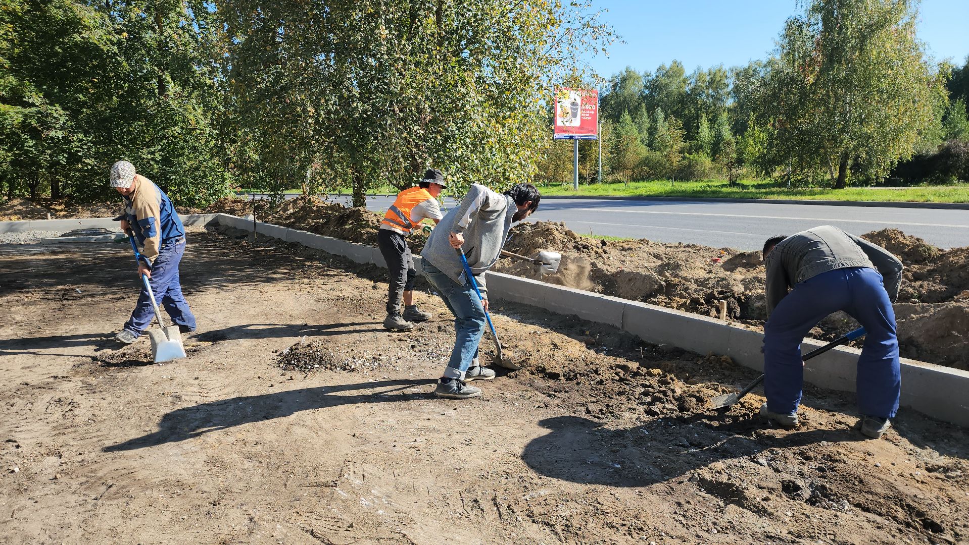 серпухов, подмосковье, благоустройство, улица новая,