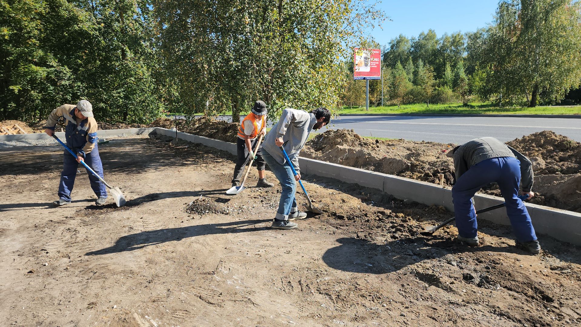 серпухов, подмосковье, благоустройство, улица новая,