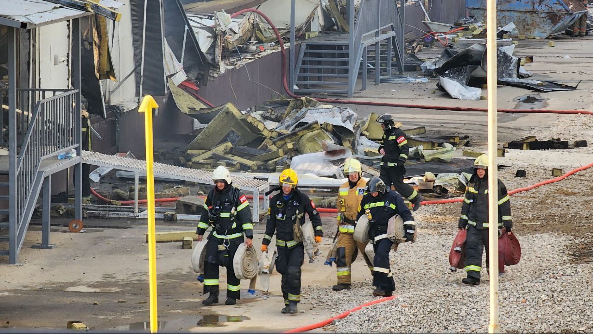 Дмитров, Пожар в логоцентре Катуар, ЧП в Некрасовском, МЧС,