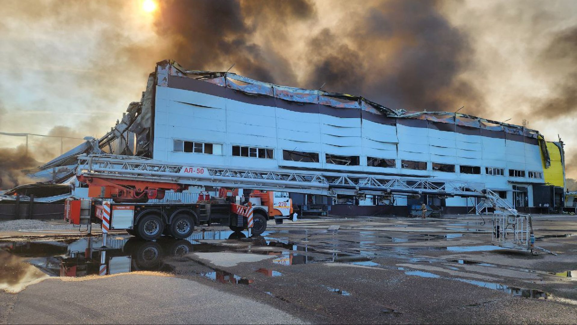 Дмитров, Пожар в логоцентре Катуар, ЧП в Некрасовском, МЧС,