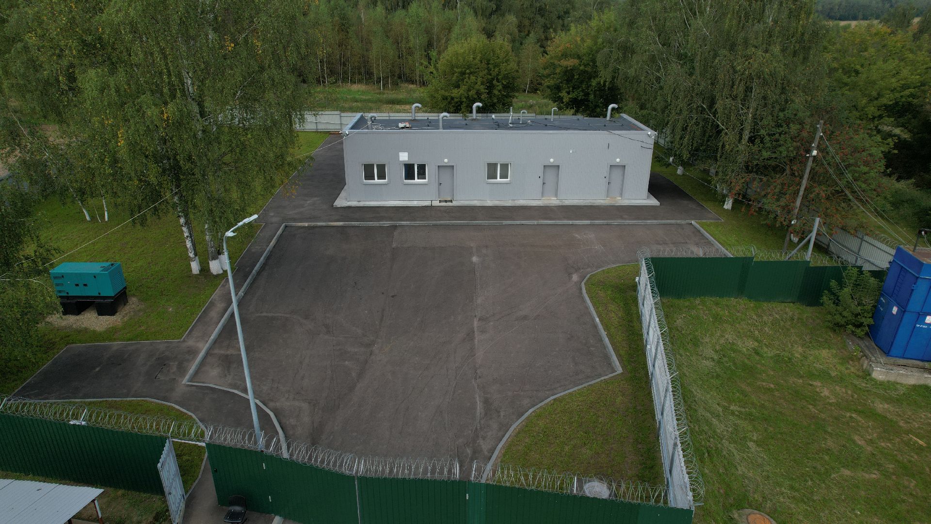 видео с коптера, очистные в зарайске, экология подмосковья,