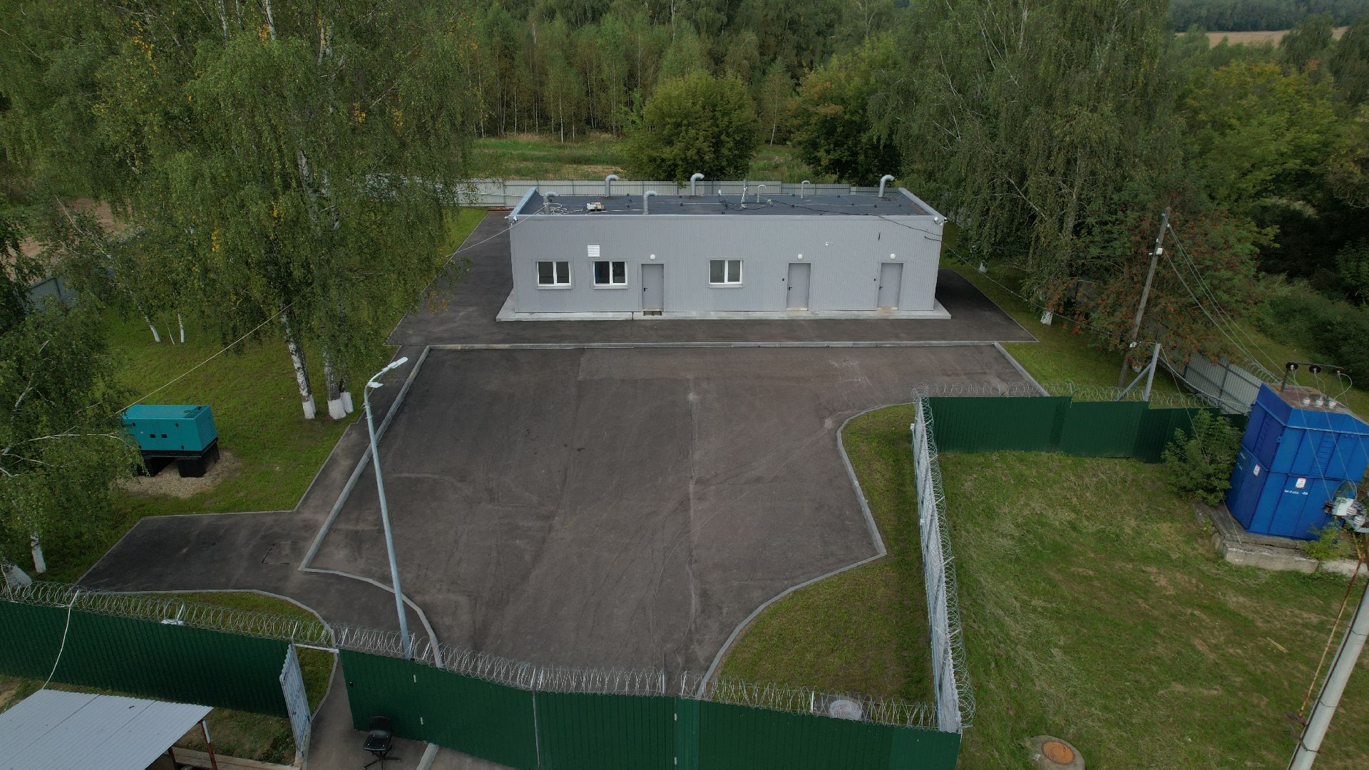 видео с коптера, очистные в зарайске, экология подмосковья,