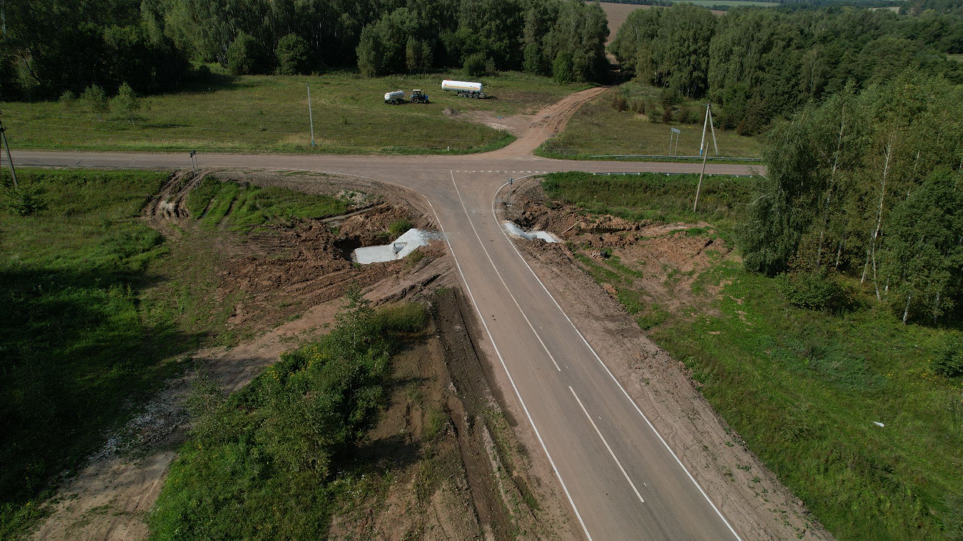 видео с коптера, дороги подмосковья, дороги зарайска,