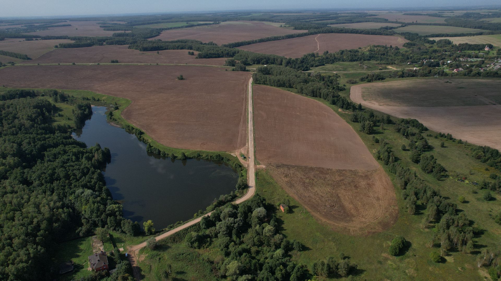 видео с коптера, дороги подмосковья, дороги зарайска,