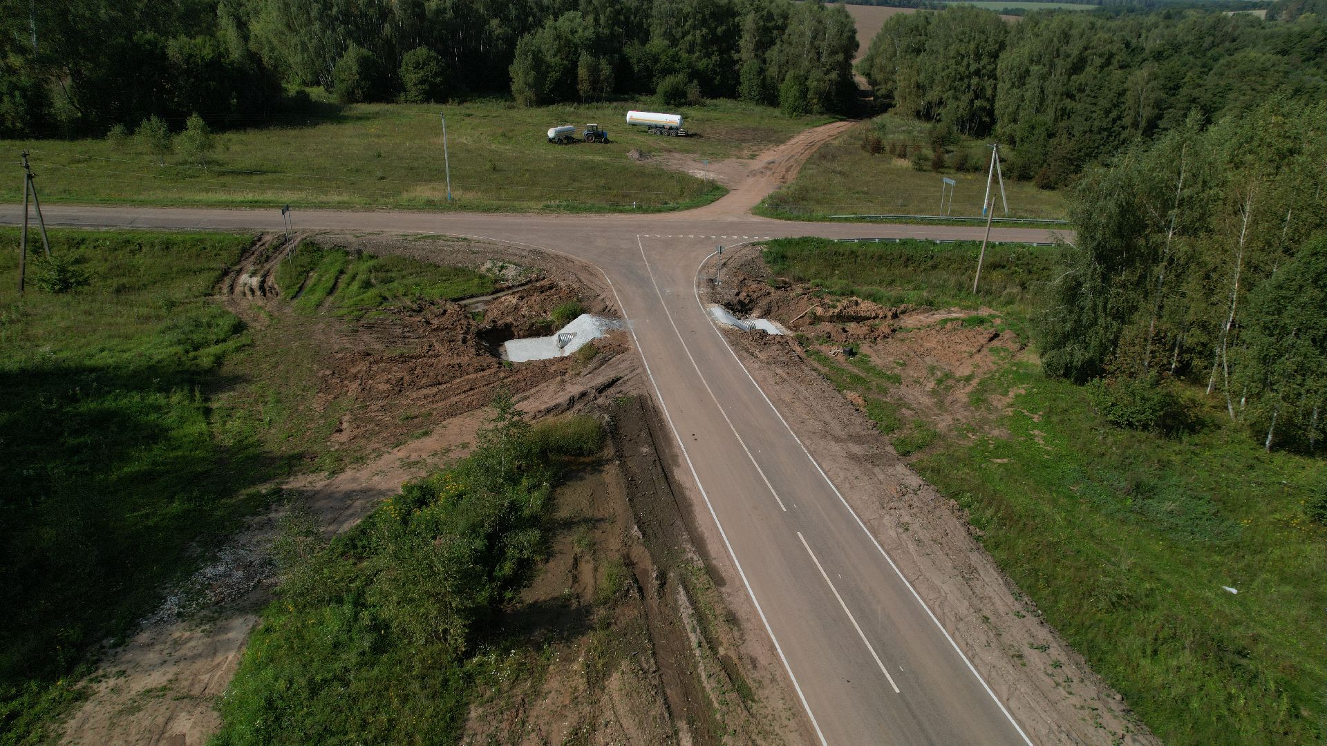 видео с коптера, дороги подмосковья, дороги зарайска,