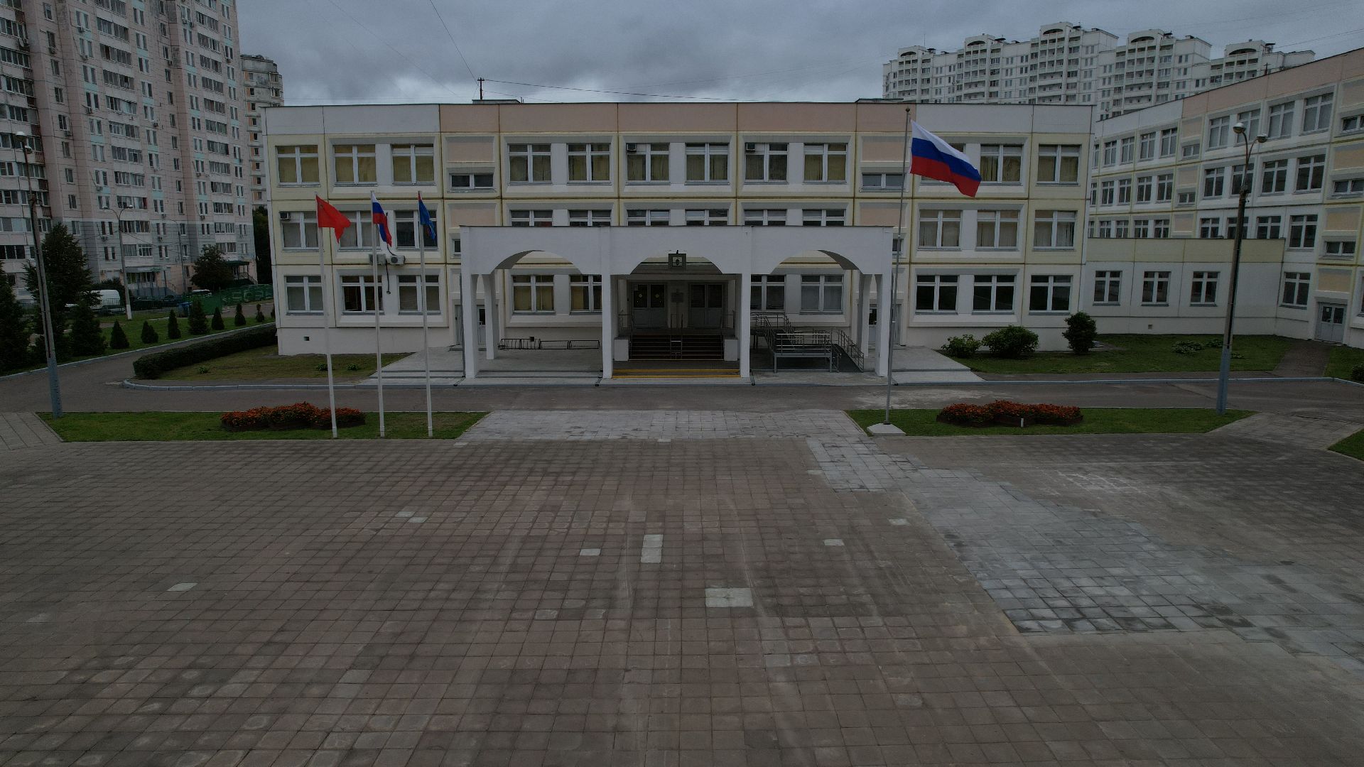 видео с коптера, память о героях спецоперации,