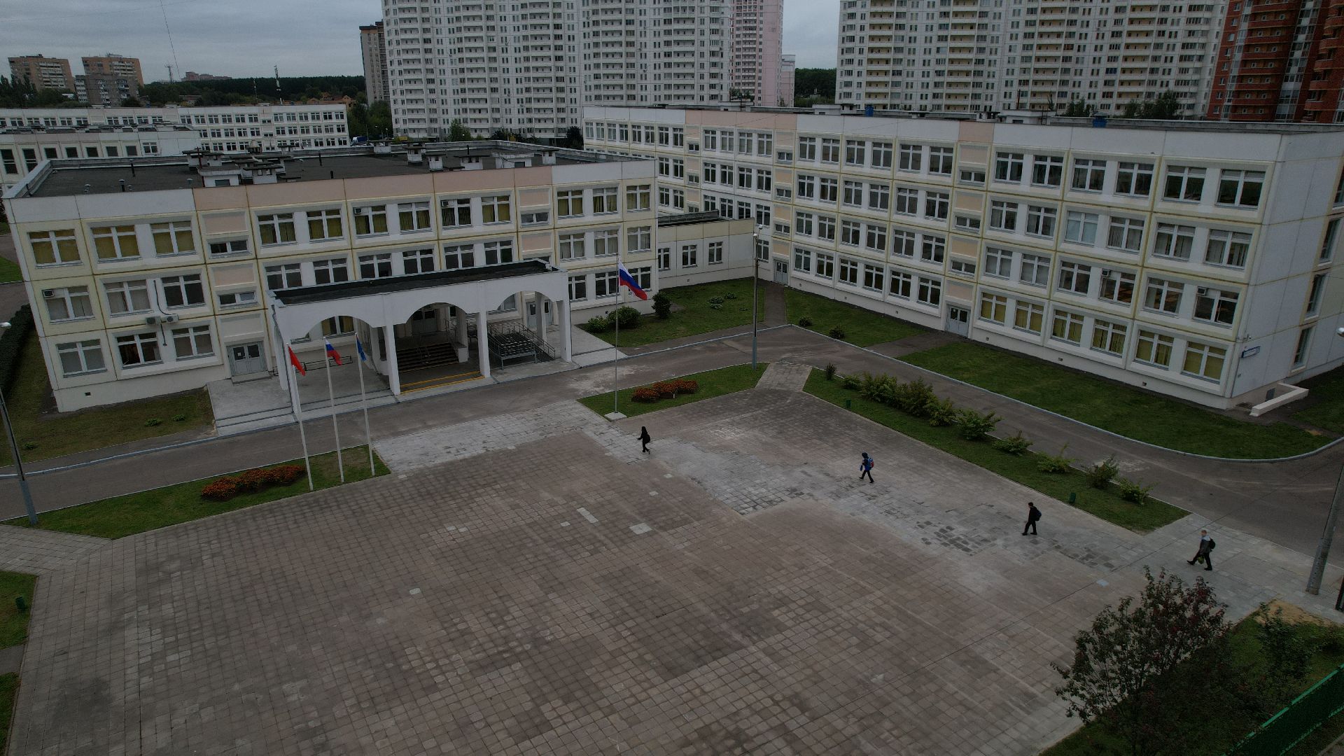 видео с коптера, память о героях спецоперации,