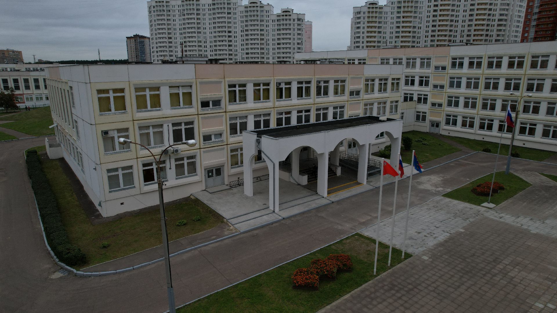 видео с коптера, память о героях спецоперации,