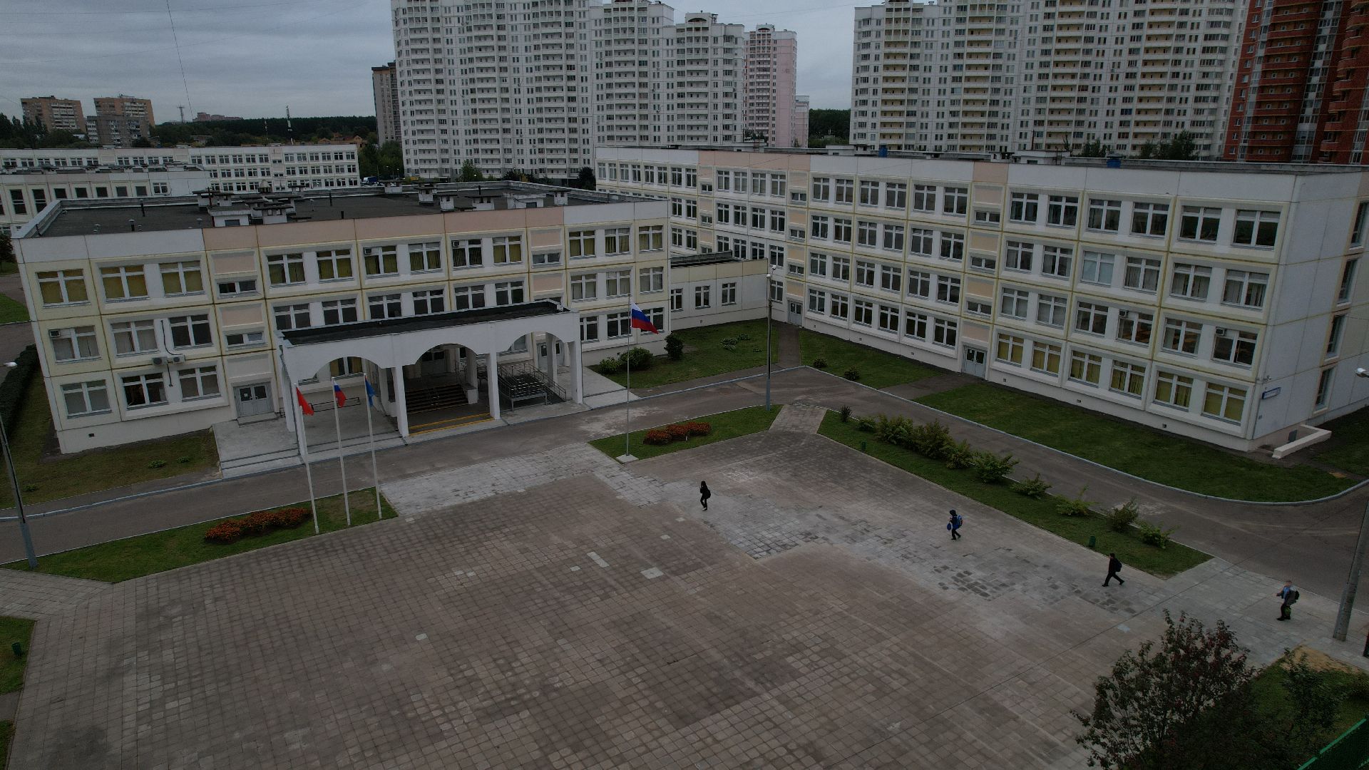 видео с коптера, память о героях спецоперации,