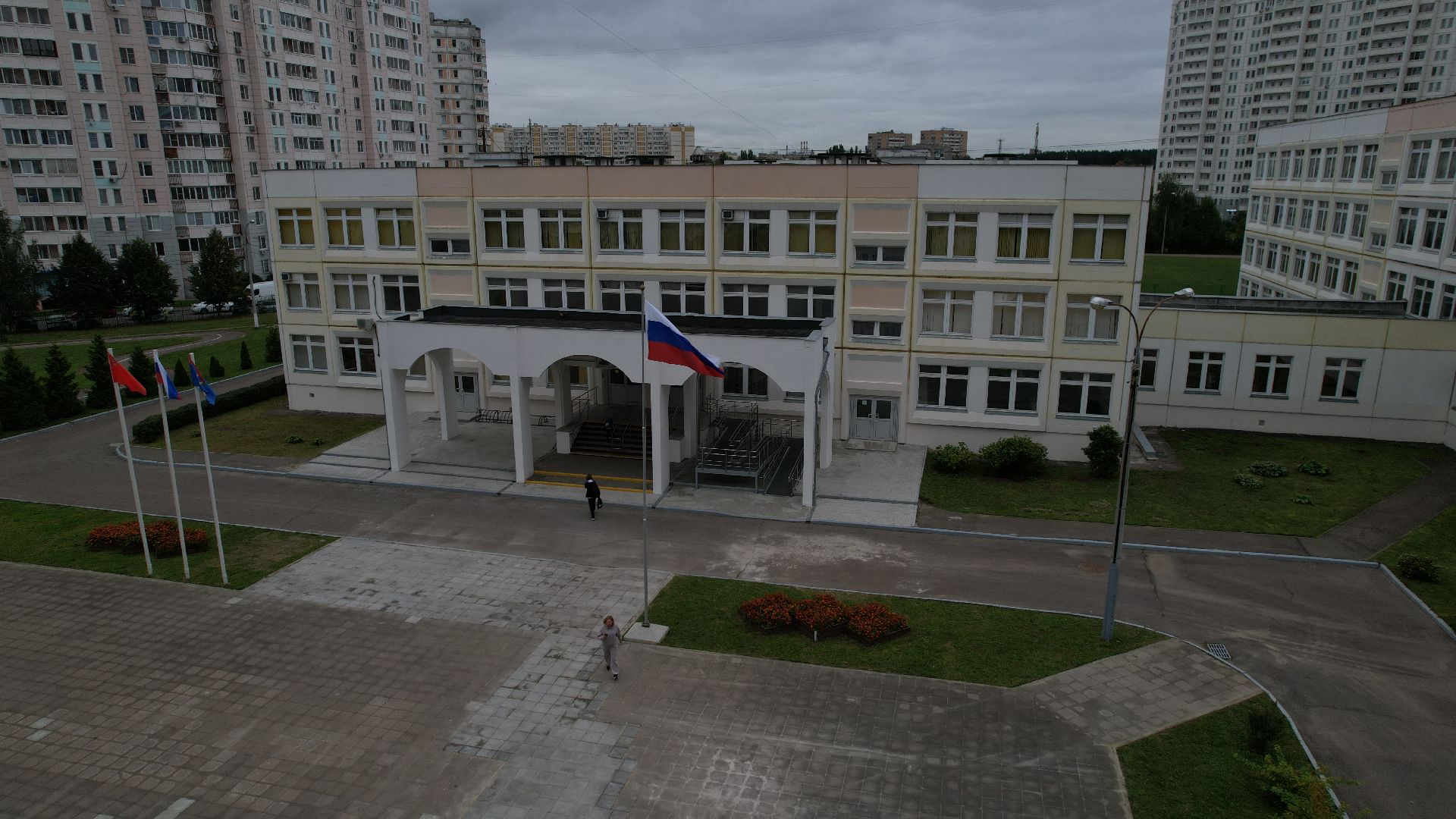 видео с коптера, память о героях спецоперации,