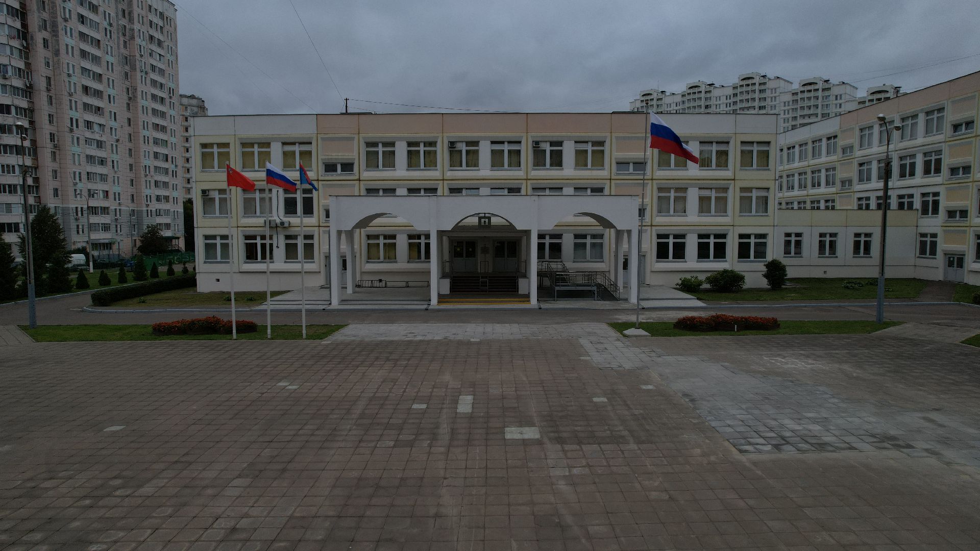 видео с коптера, память о героях спецоперации,