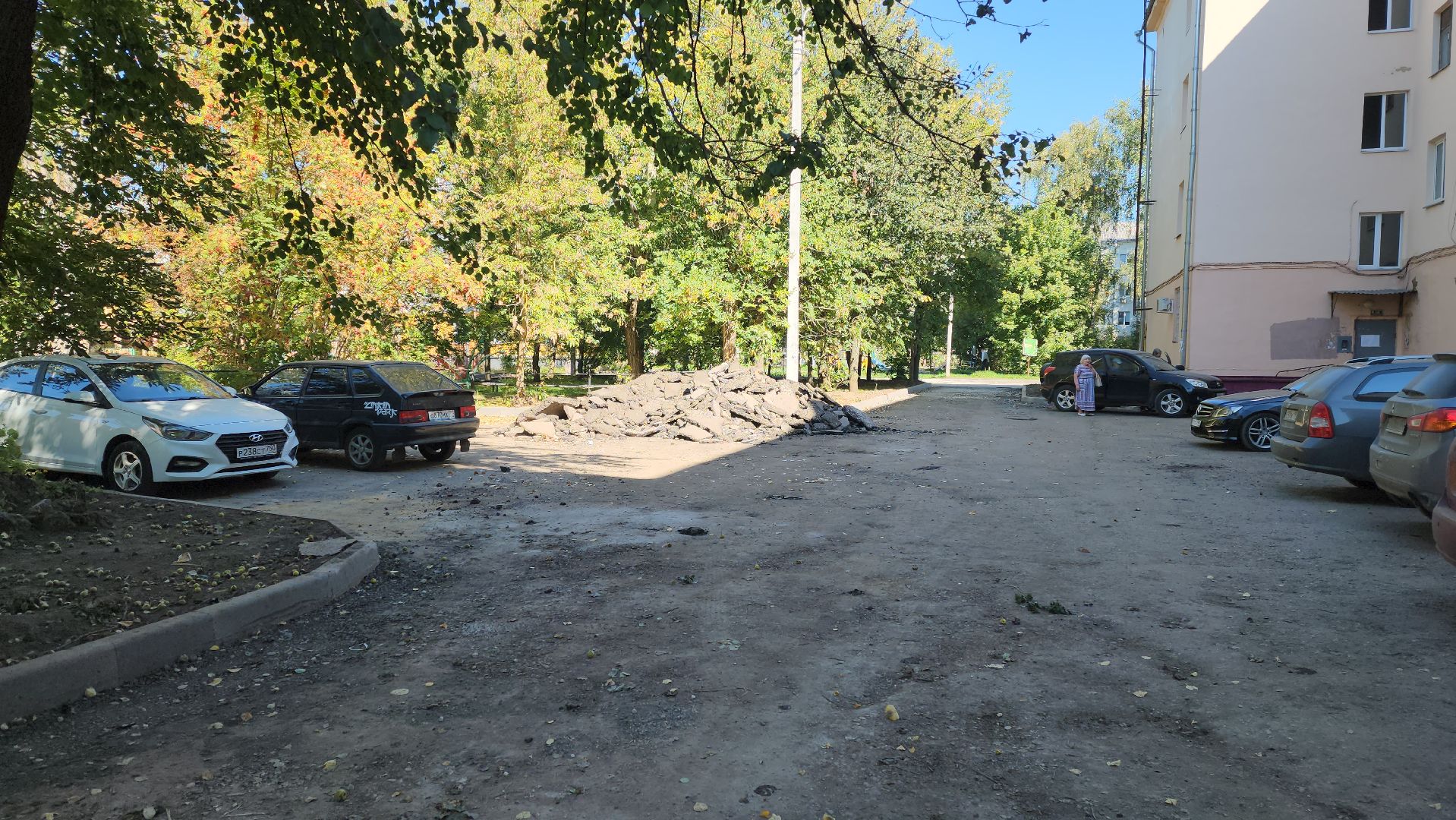 серпухов, благоустройство дворов в серпухове, новые парковки в серпухове,