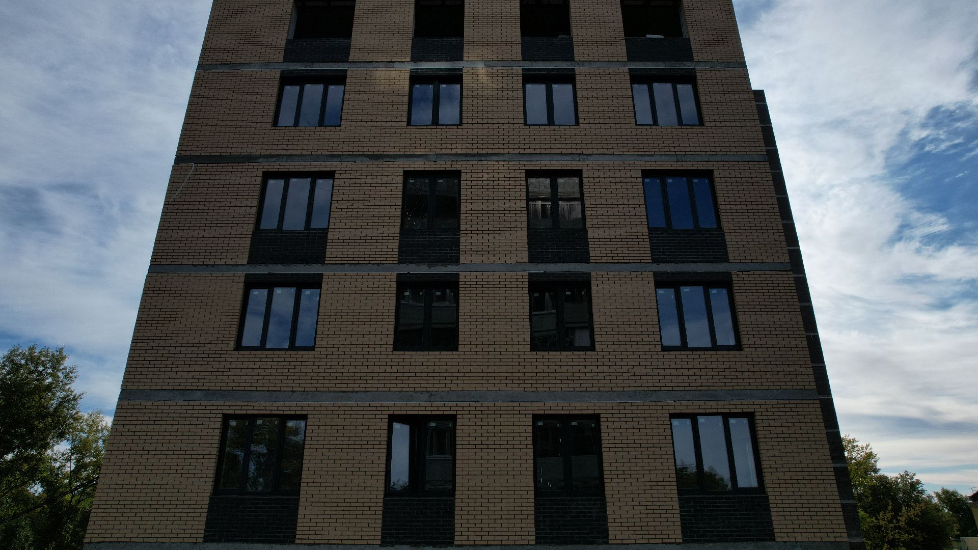 видео с коптера, дом для переселенцев ступино,