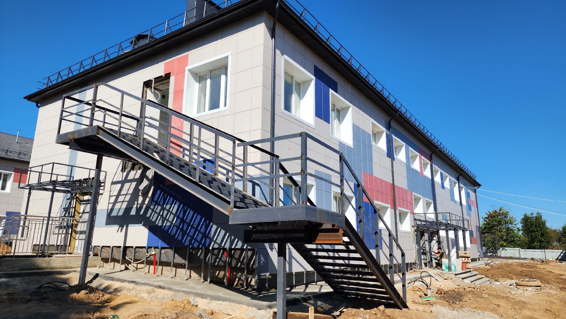 Руза , капитальный ремонт детского сада, колюбакино, Строительство ,