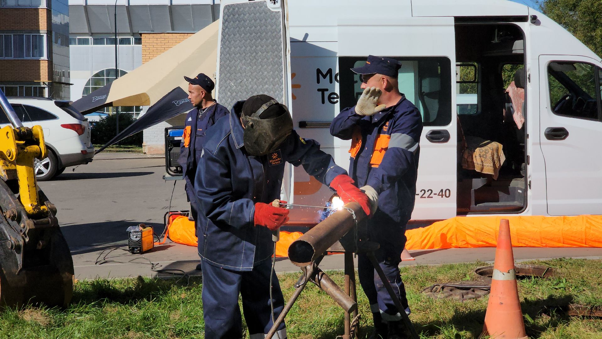 Руза, Мособлтепло, Учения, Коммунальная авария,Мосолблгаз,
