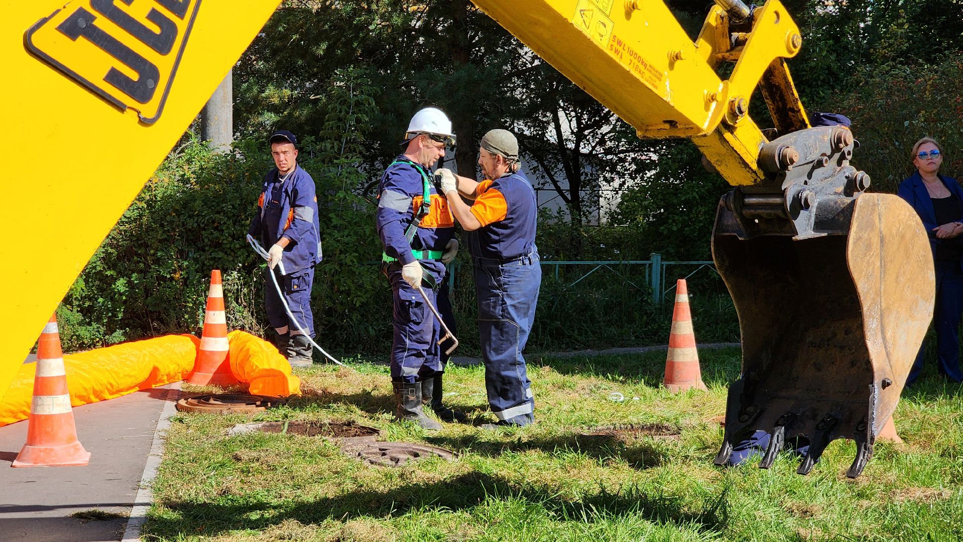 Руза, Мособлтепло, Учения, Коммунальная авария,Мосолблгаз,