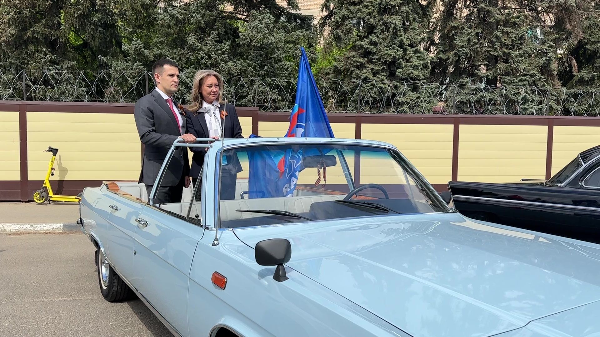 Реутов, Бессмертный автополк, колонна, шествие