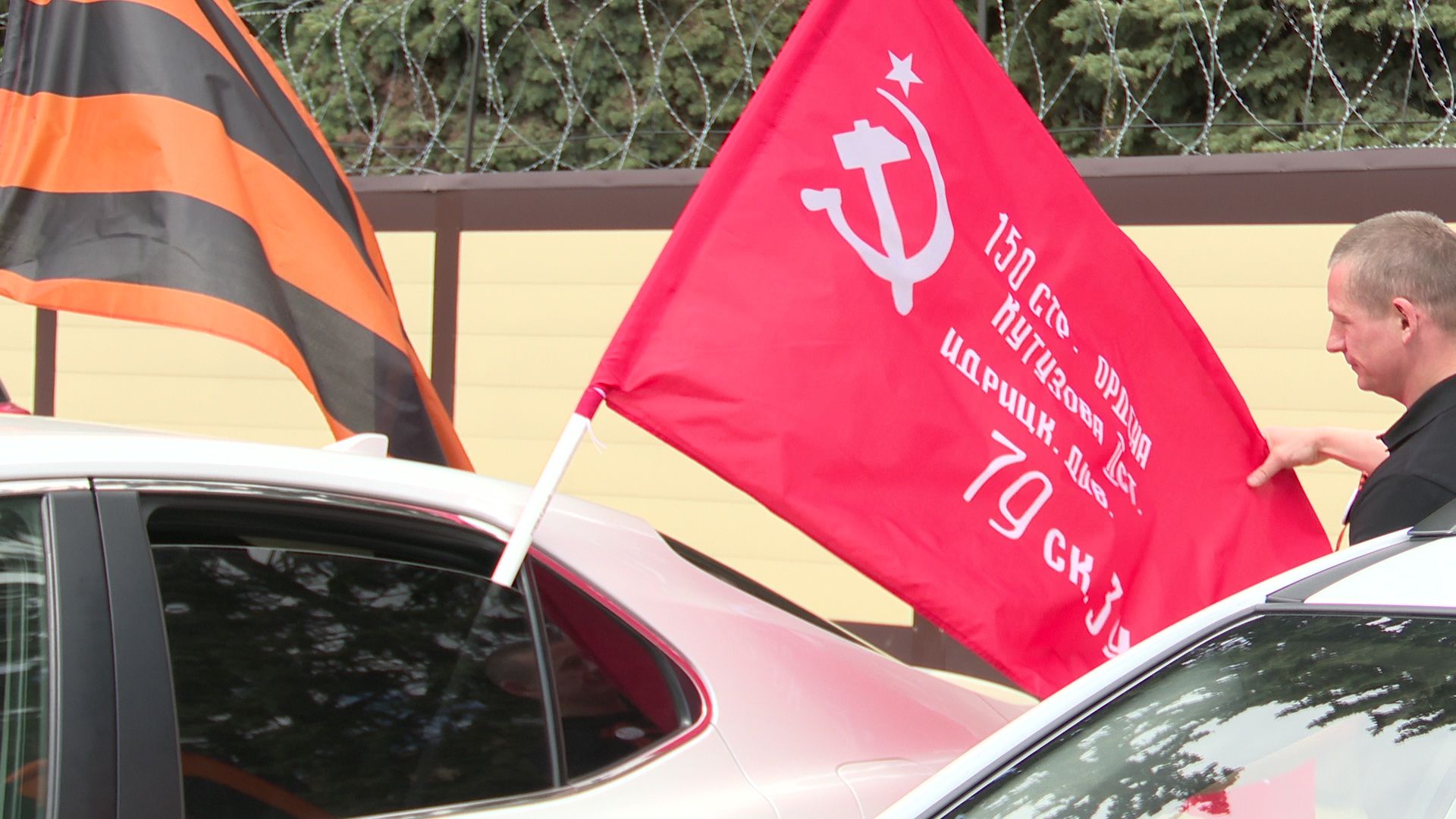 Реутов, Бессмертный автополк, колонна, шествие