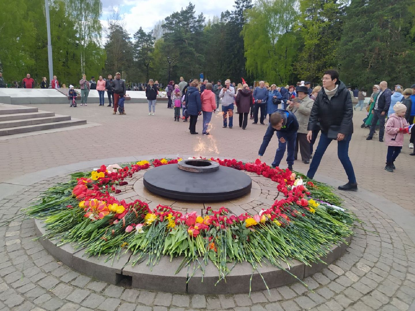 Снегири, День победы, 9 мая