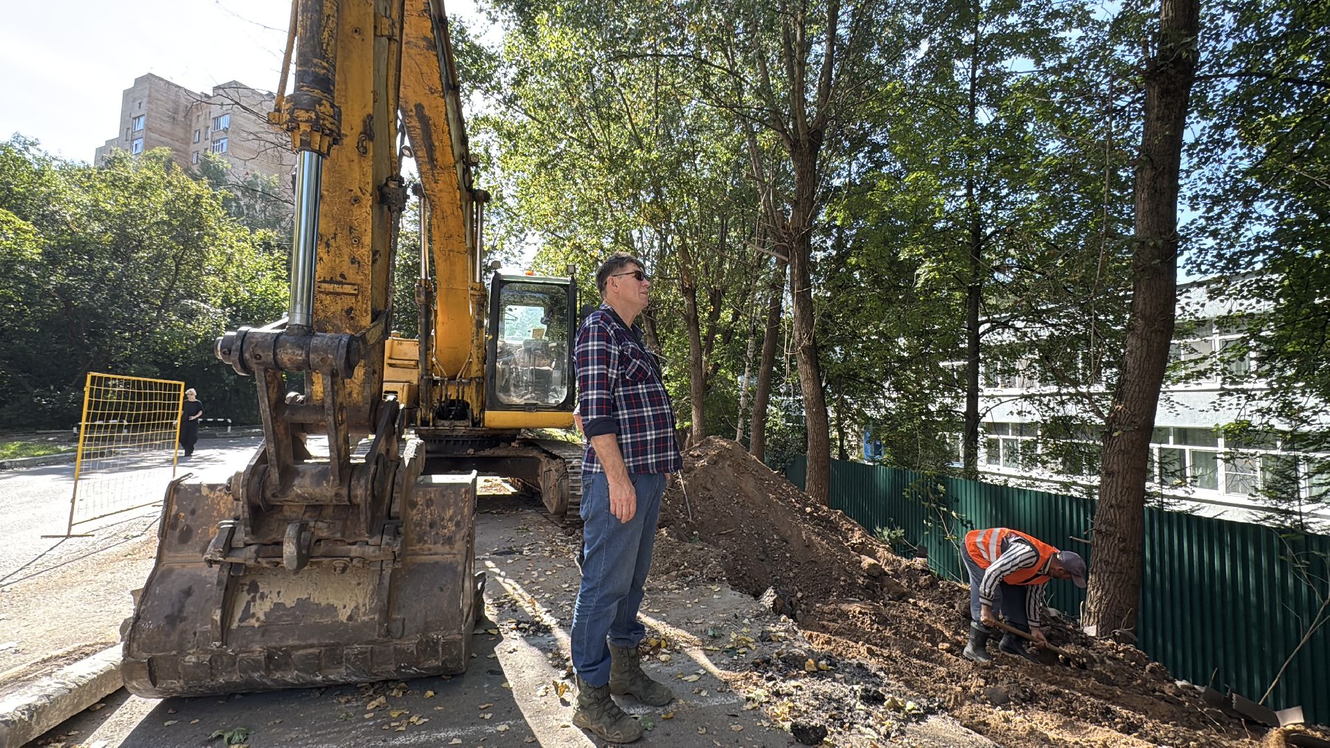 Барвиха, Замена теплотрассы, Одинцово ЖКХ,