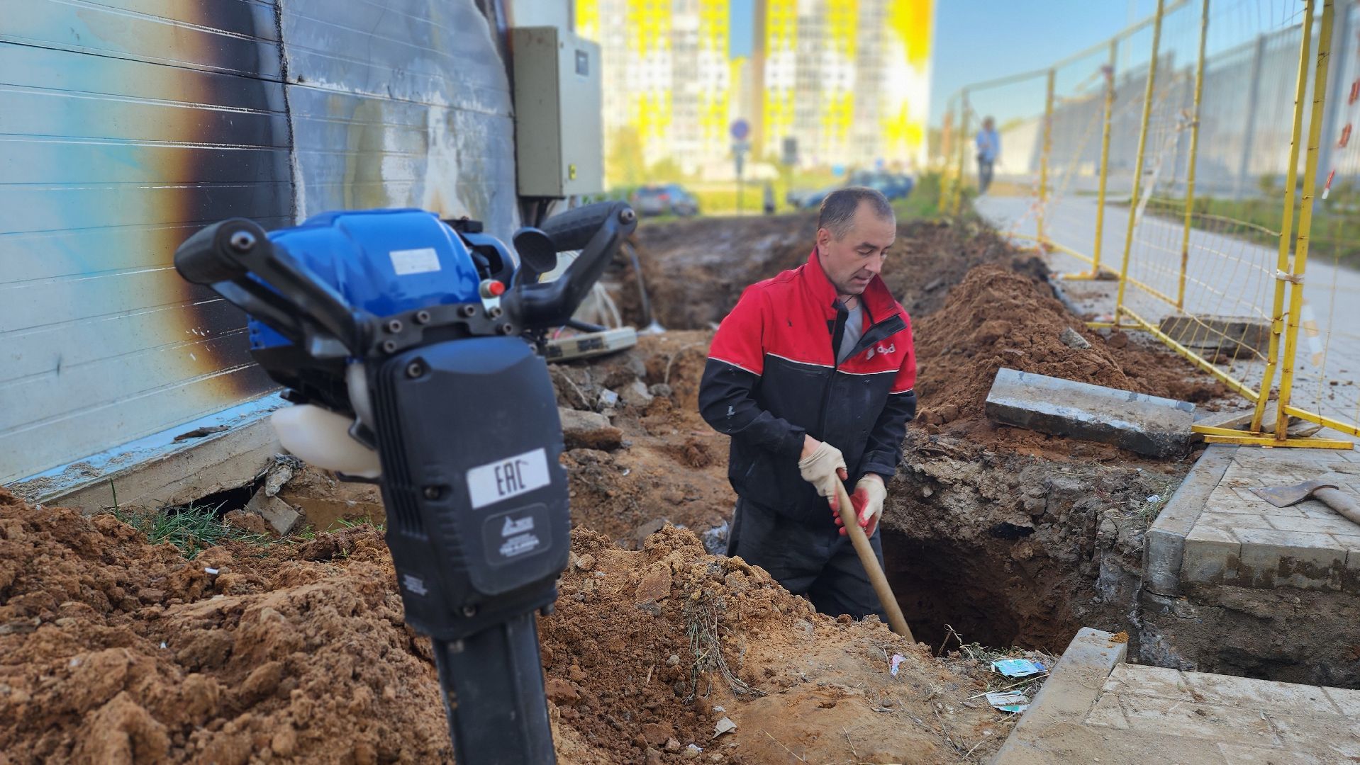 солнечногорск, поселок голубое, канализация, насосная станция,