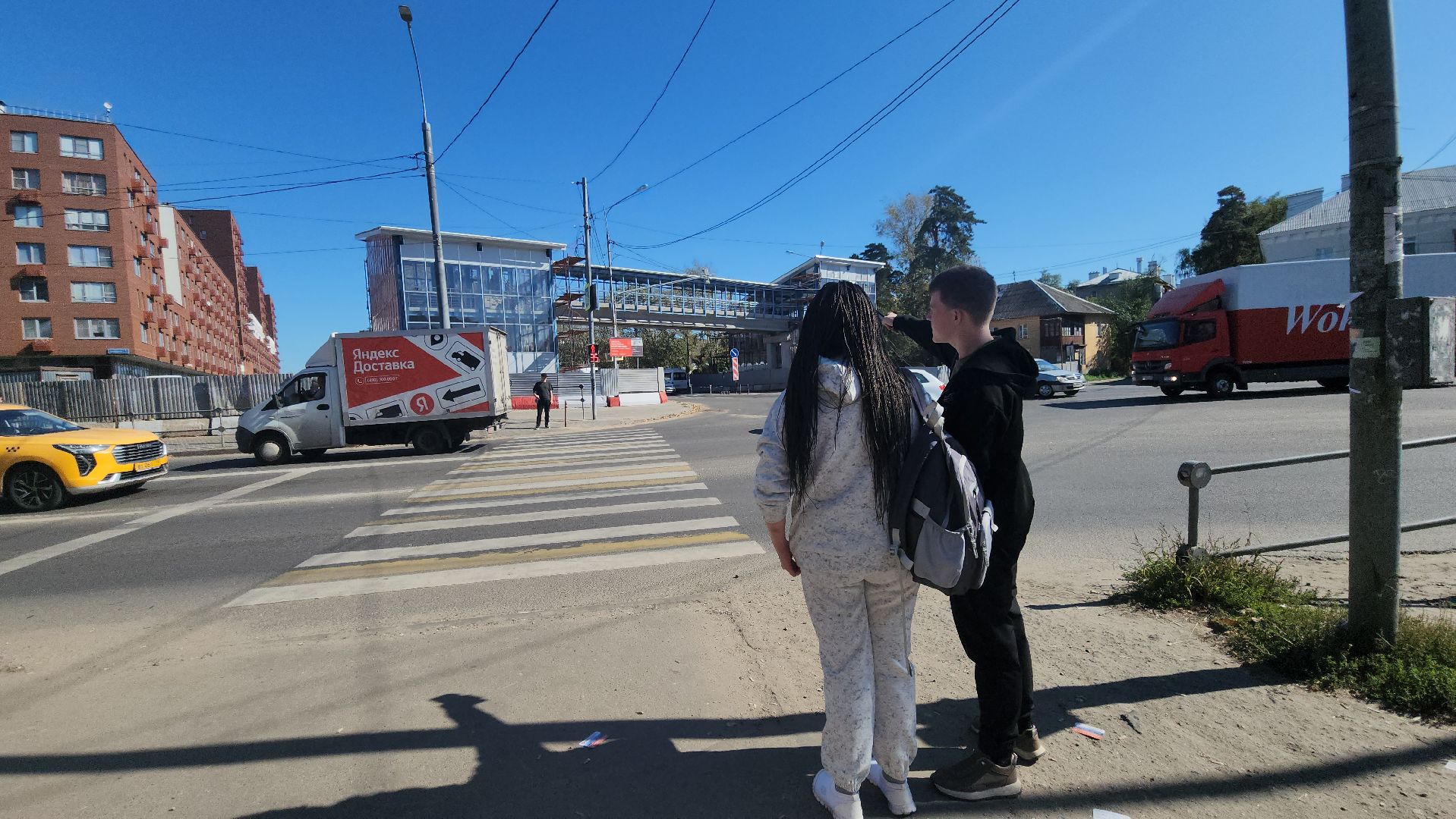 Люберцы, надземный переход, просьба жителей,