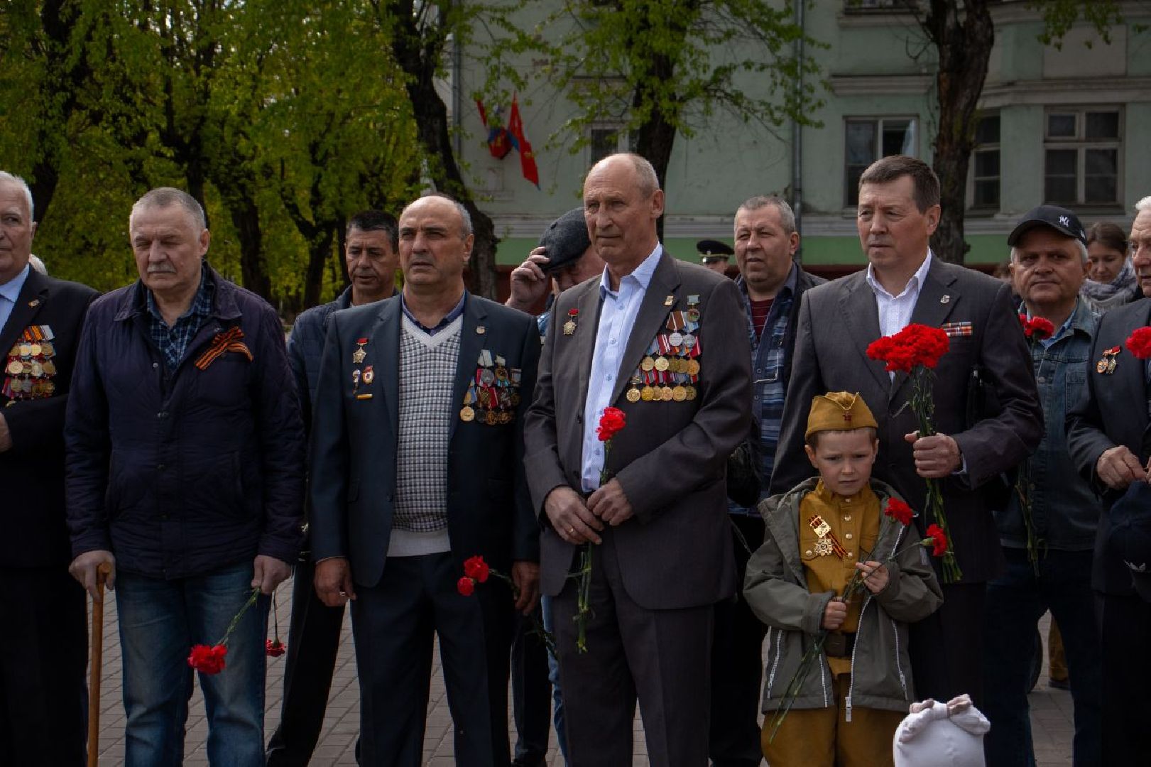 День Победы, возложение цветов, ветераны, мемориал, праздник